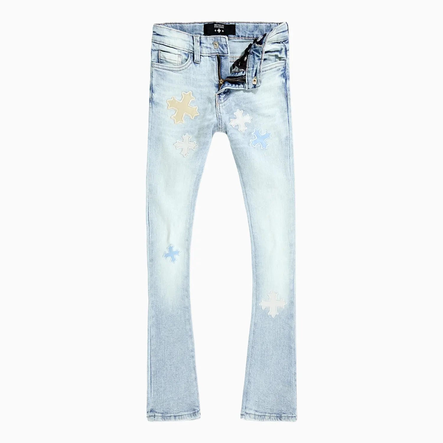 Kid's Utopia T-Shirt and Reckoning Stacked Denim Pant Outfit Jordan Craig - Tops and Bottoms USA