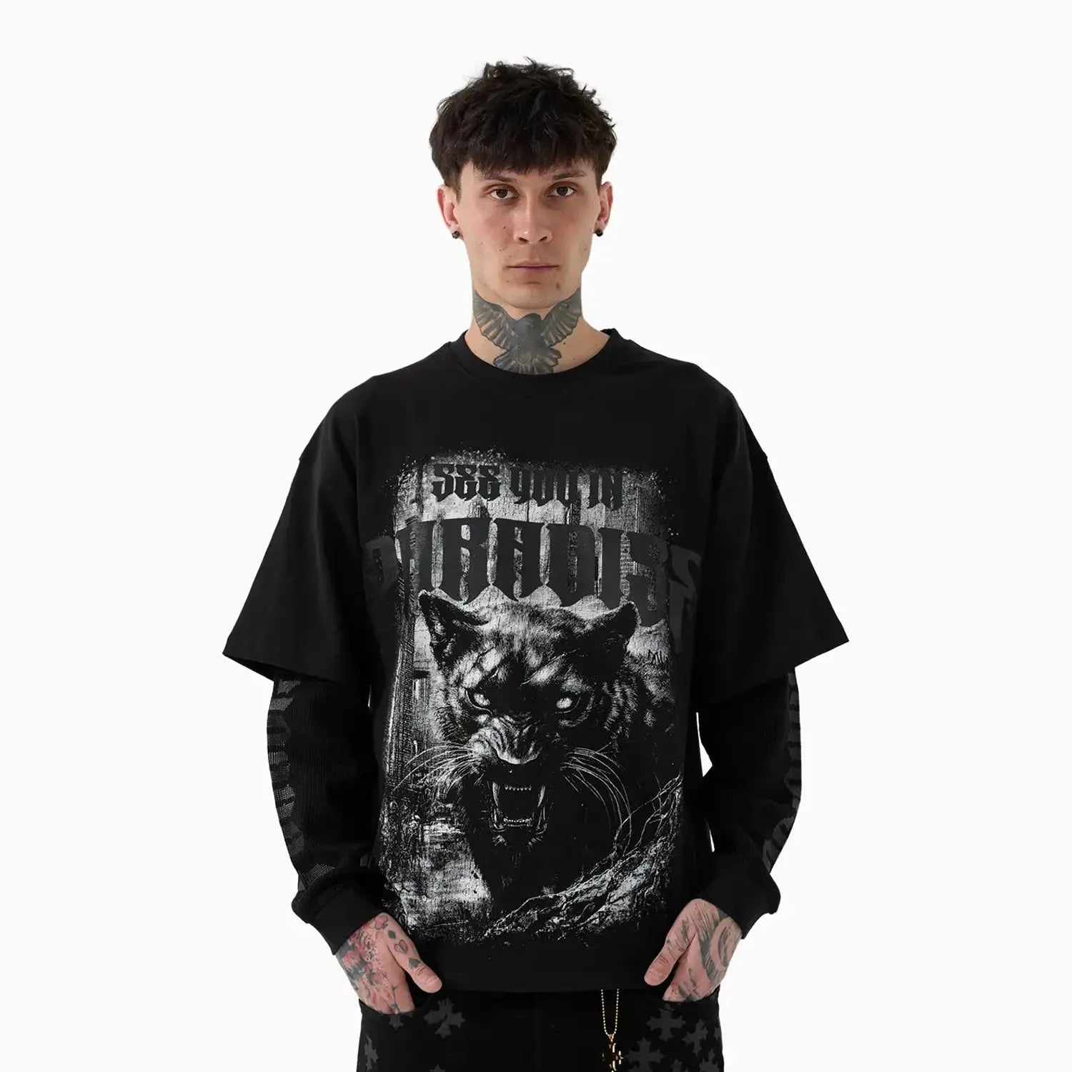 Men's Blood Sport Waffle Thermal T-Shirt