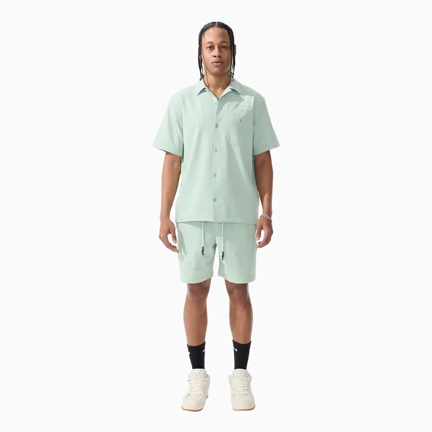 Men's Retro Oakland Mechanic Outfit Jordan Craig - Tops and Bottoms USA