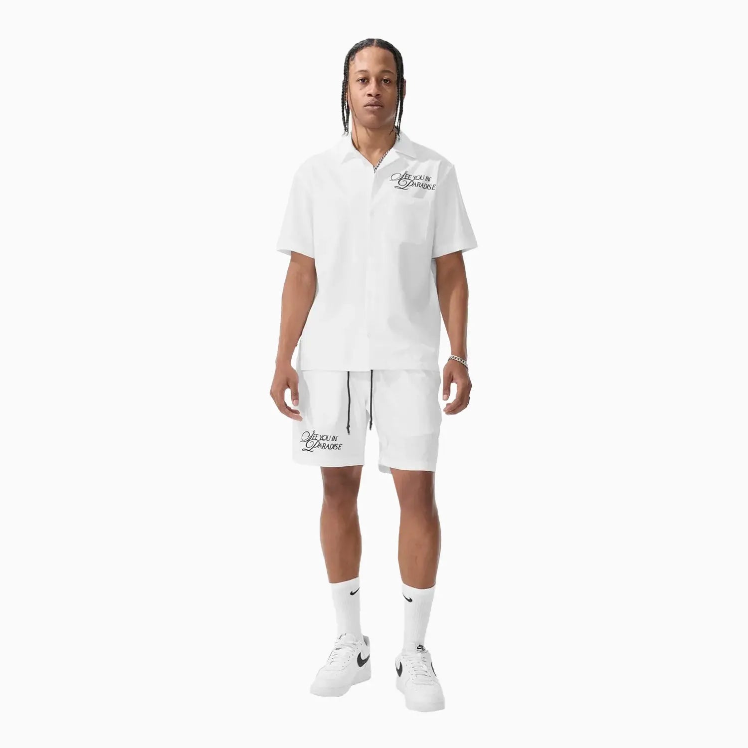 Men's Retro Oakland Mechanic Outfit Jordan Craig - Tops and Bottoms USA