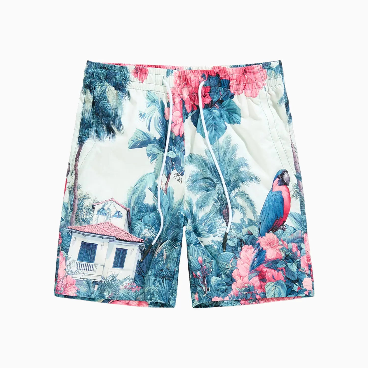 Men's Paradise Palms T-Shirt and Shorts Outfit Jordan Craig - Tops and Bottoms USA