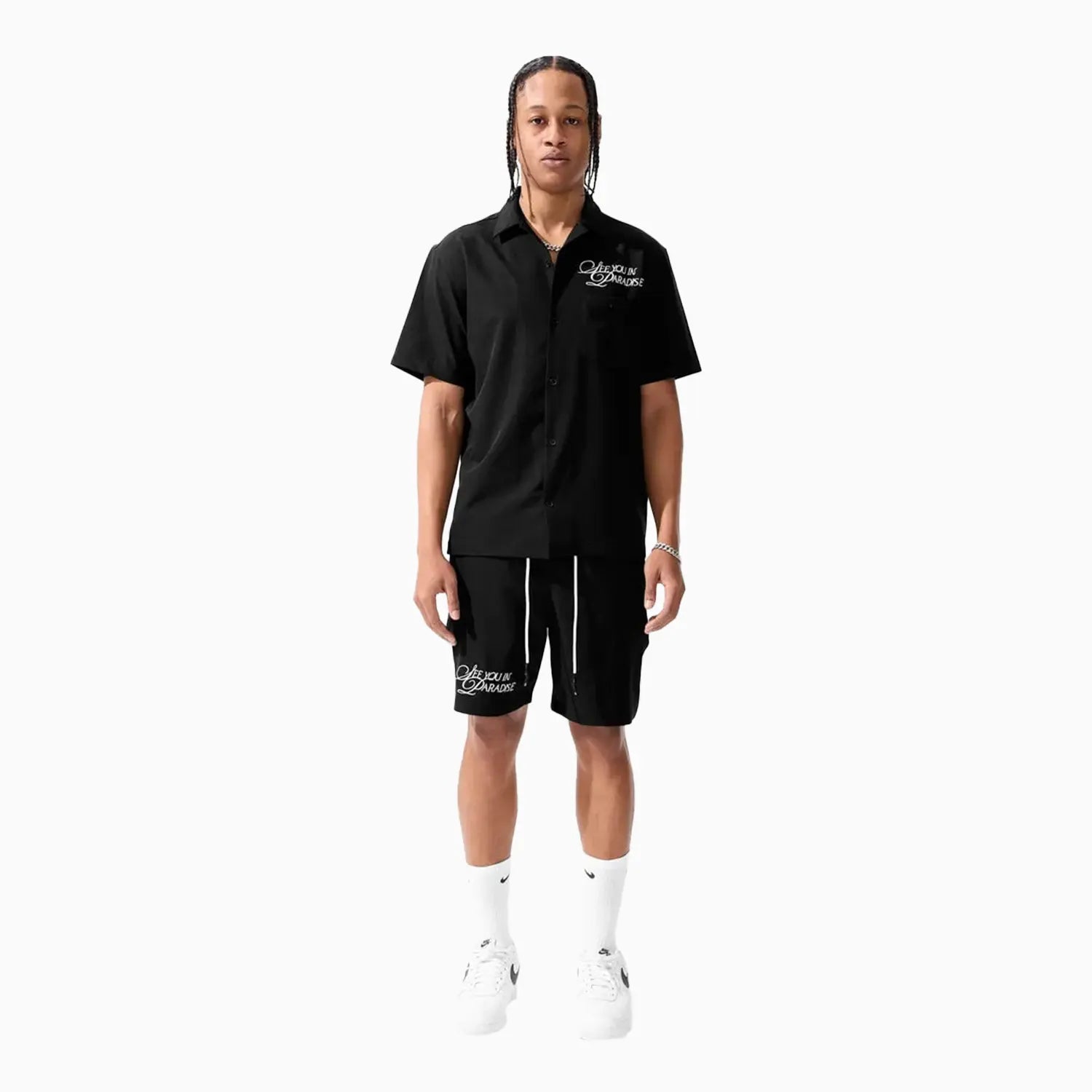 Men's Retro Oakland Mechanic Outfit Jordan Craig - Tops and Bottoms USA