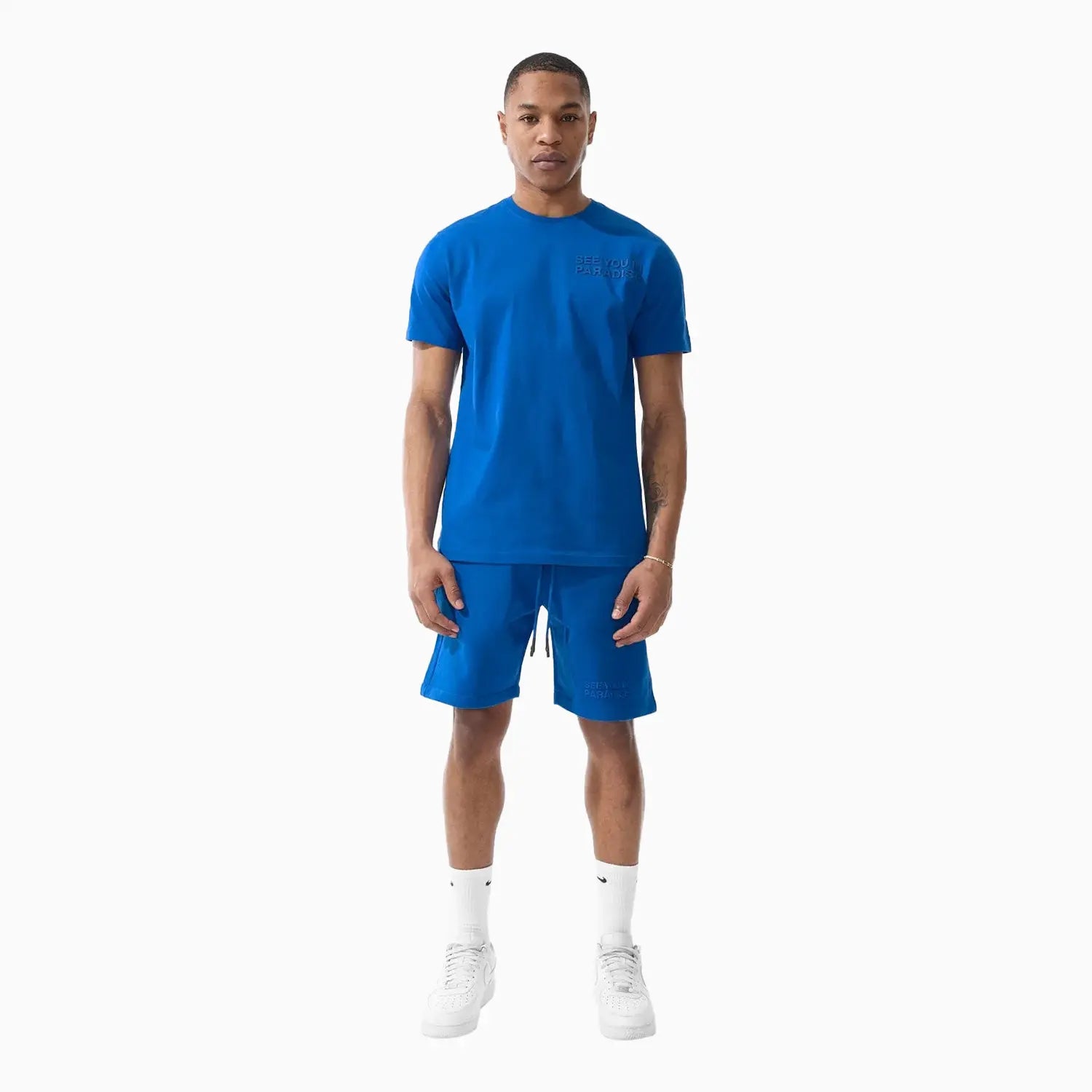 Men's Retro Paradise Tonal Outfit Jordan Craig - Tops and Bottoms USA