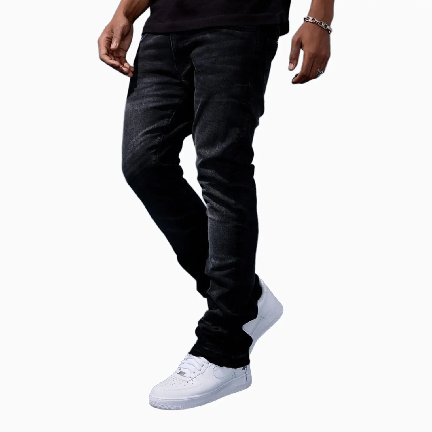 Men's Super Skinny Red Hook Denim Martin Stacked Jordan Craig - Tops and Bottoms USA