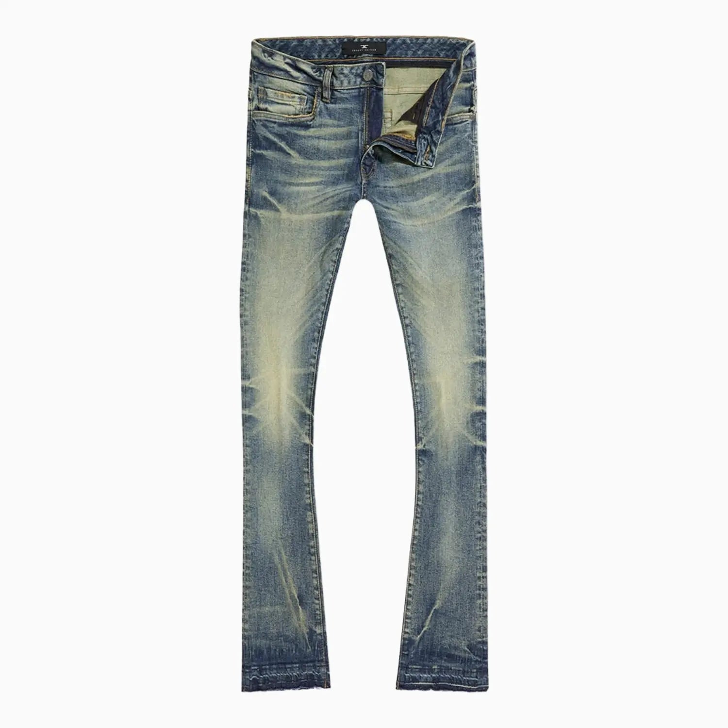 Men's Super Skinny Red Hook Denim Martin Stacked Jordan Craig - Tops and Bottoms USA
