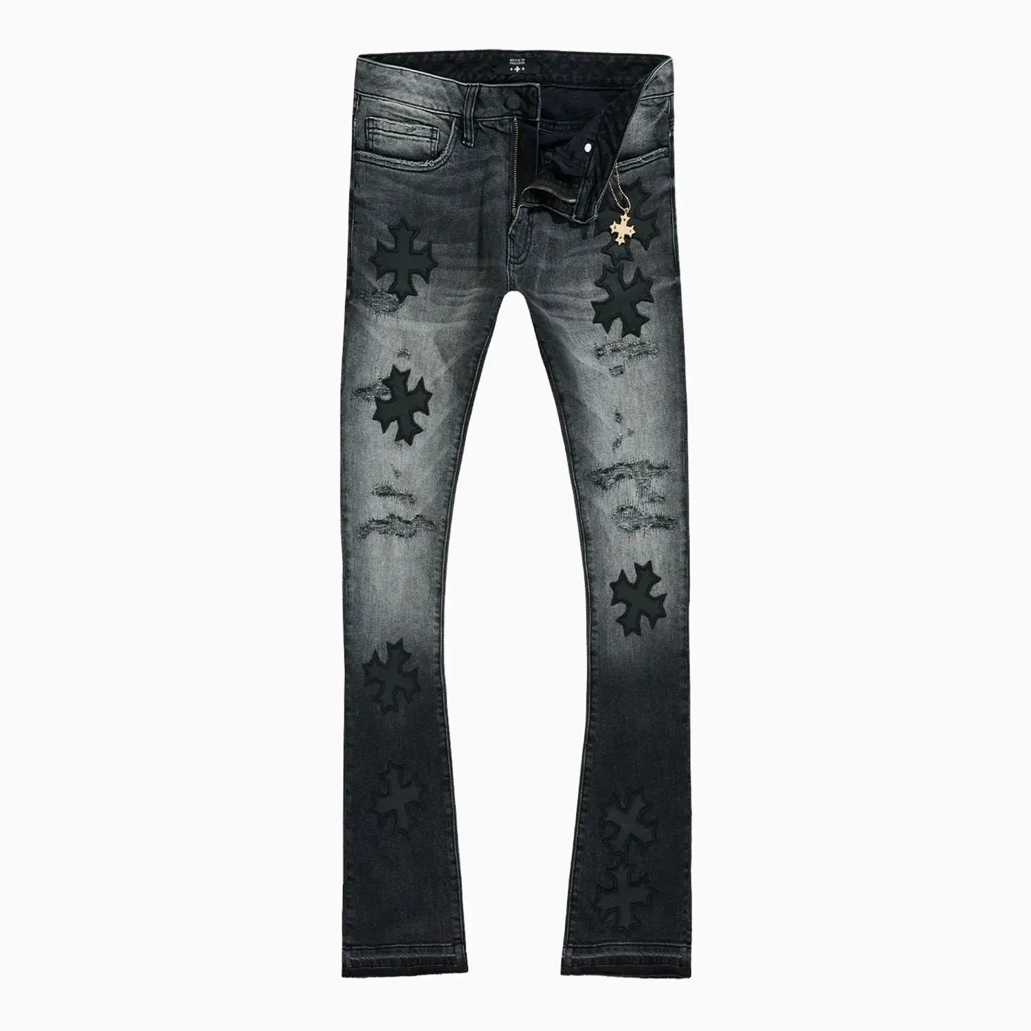 Men's Super Skinny Stacked Eden Denim Pant