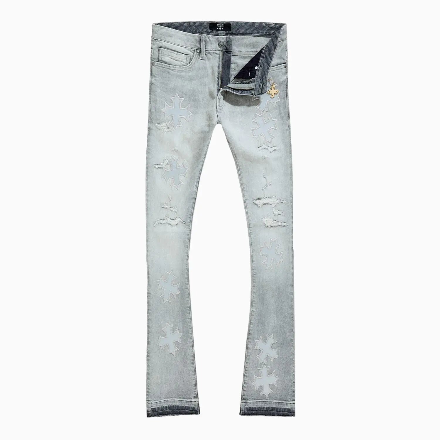 Men's Super Skinny Stacked Eden Denim Pant