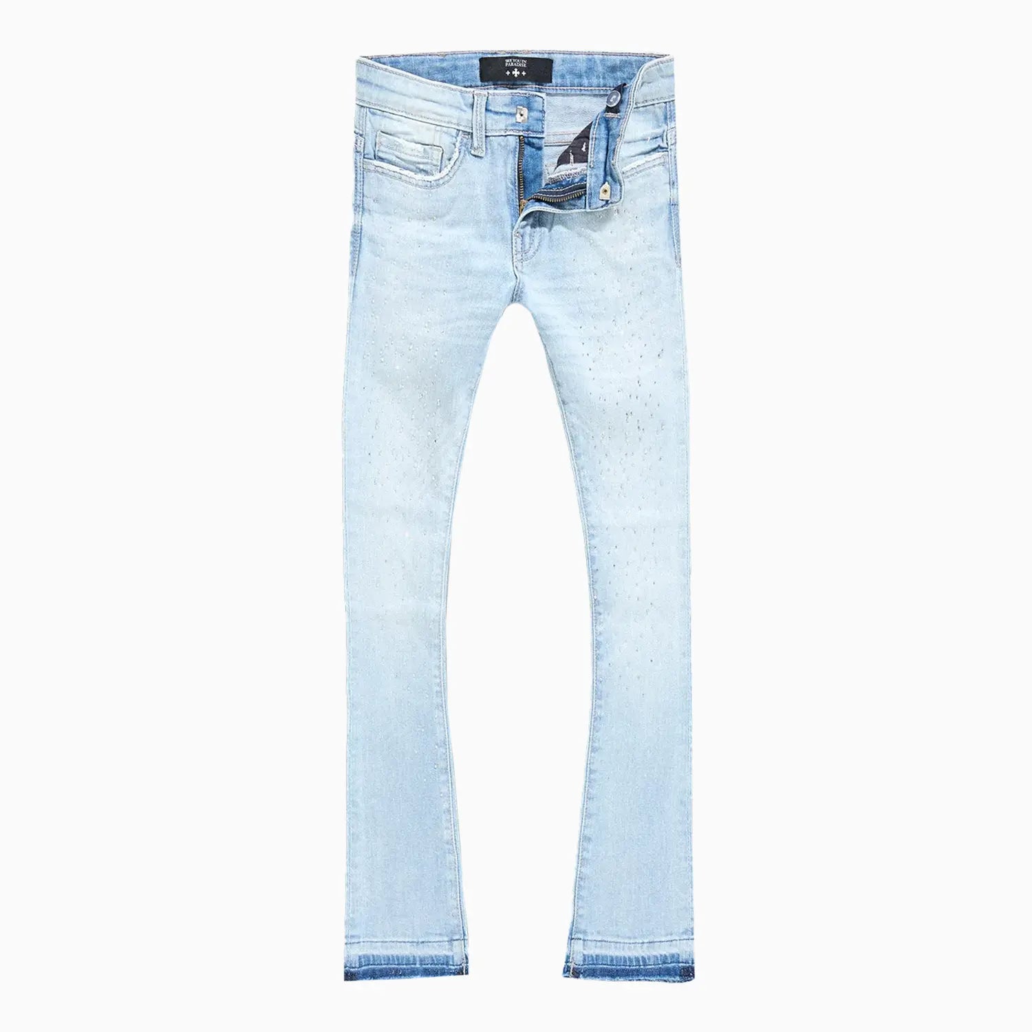 Men's Super Skinny Stacked Starry Night Denim Pant Jordan Craig - Tops and Bottoms USA