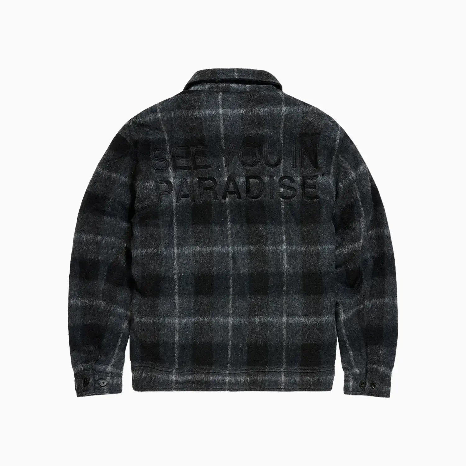 Men's SYIP Flannel Over Shirt With Hood