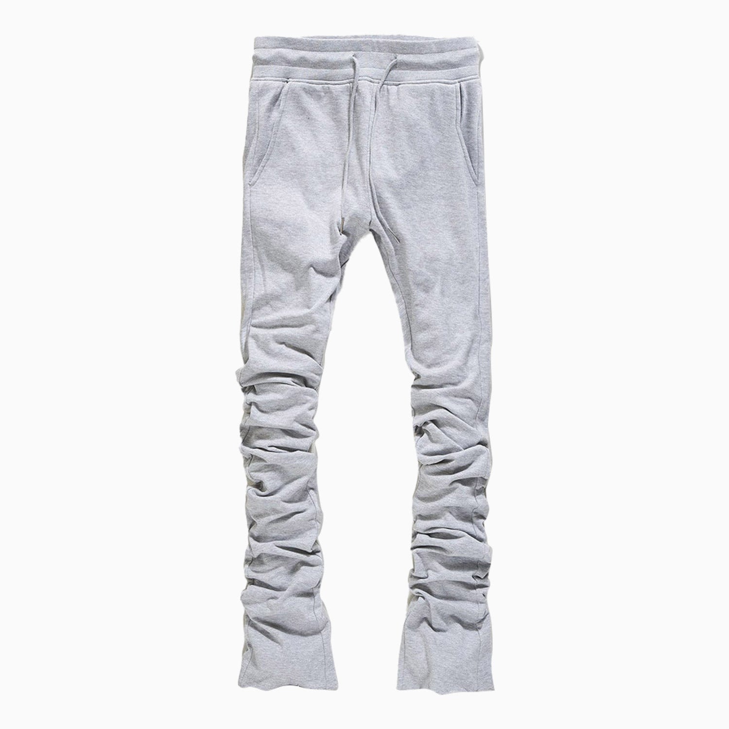 Grey Stacked Joggers Men Men Stacked Sweats Jordan Craig Men's