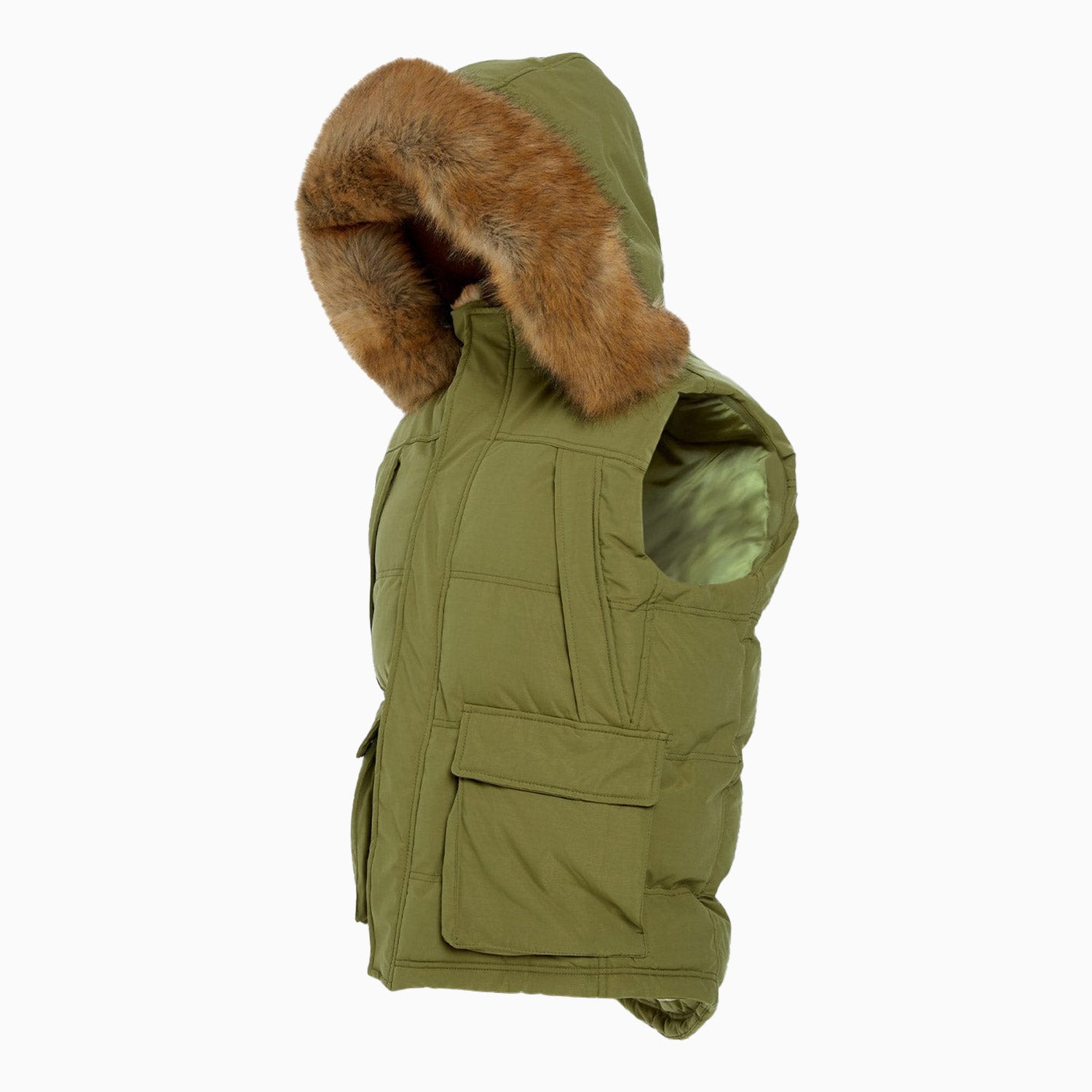 jordan-craig-mens-yukon-fur-lined-hooded-puffer-vest-9374v-armygreen