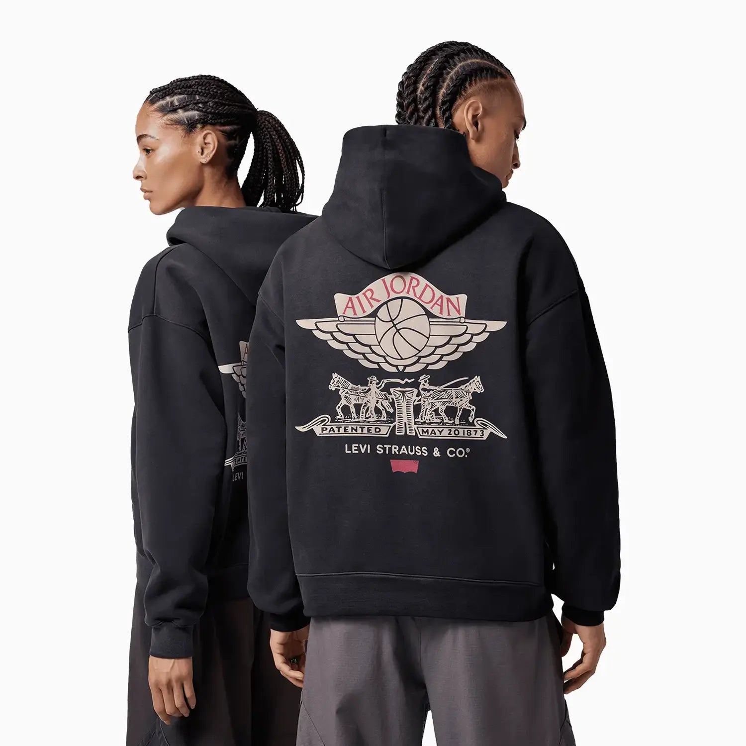 Jordan Jordan X Levi's® Black Full-Zip Hoodie