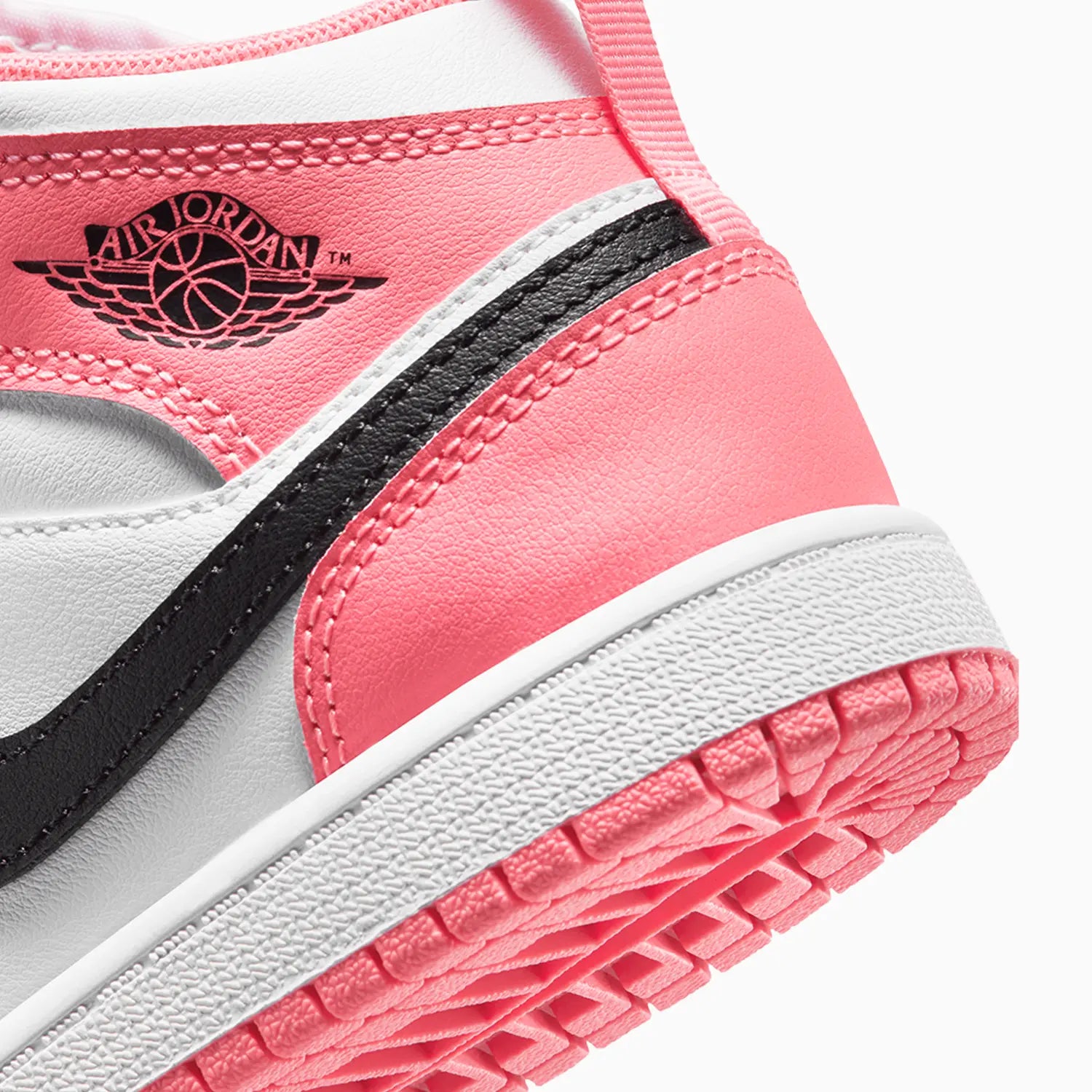 Kid's Air Jordan 1 Mid "Pink Gaze" Pre School
