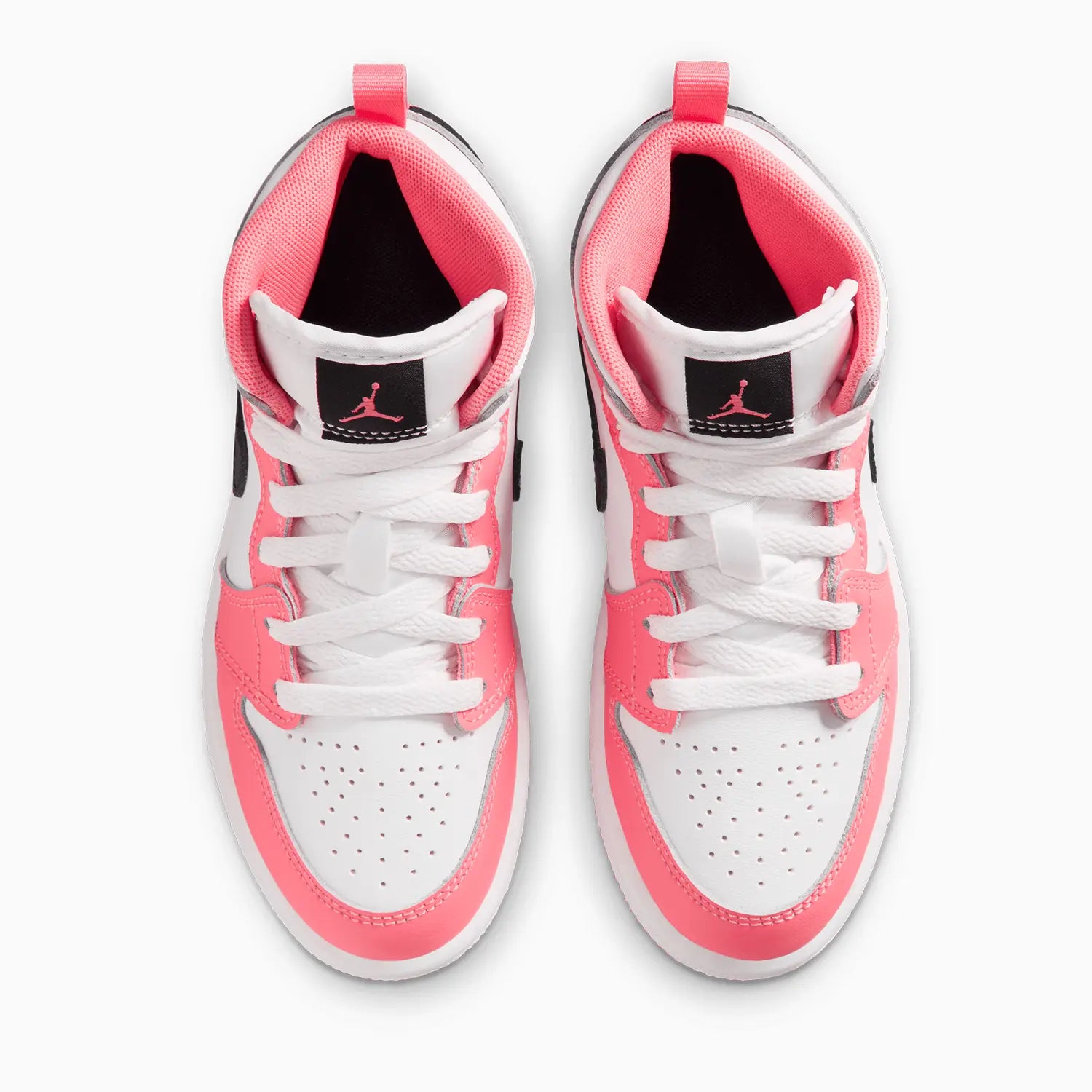 Kid's Air Jordan 1 Mid "Pink Gaze" Pre School