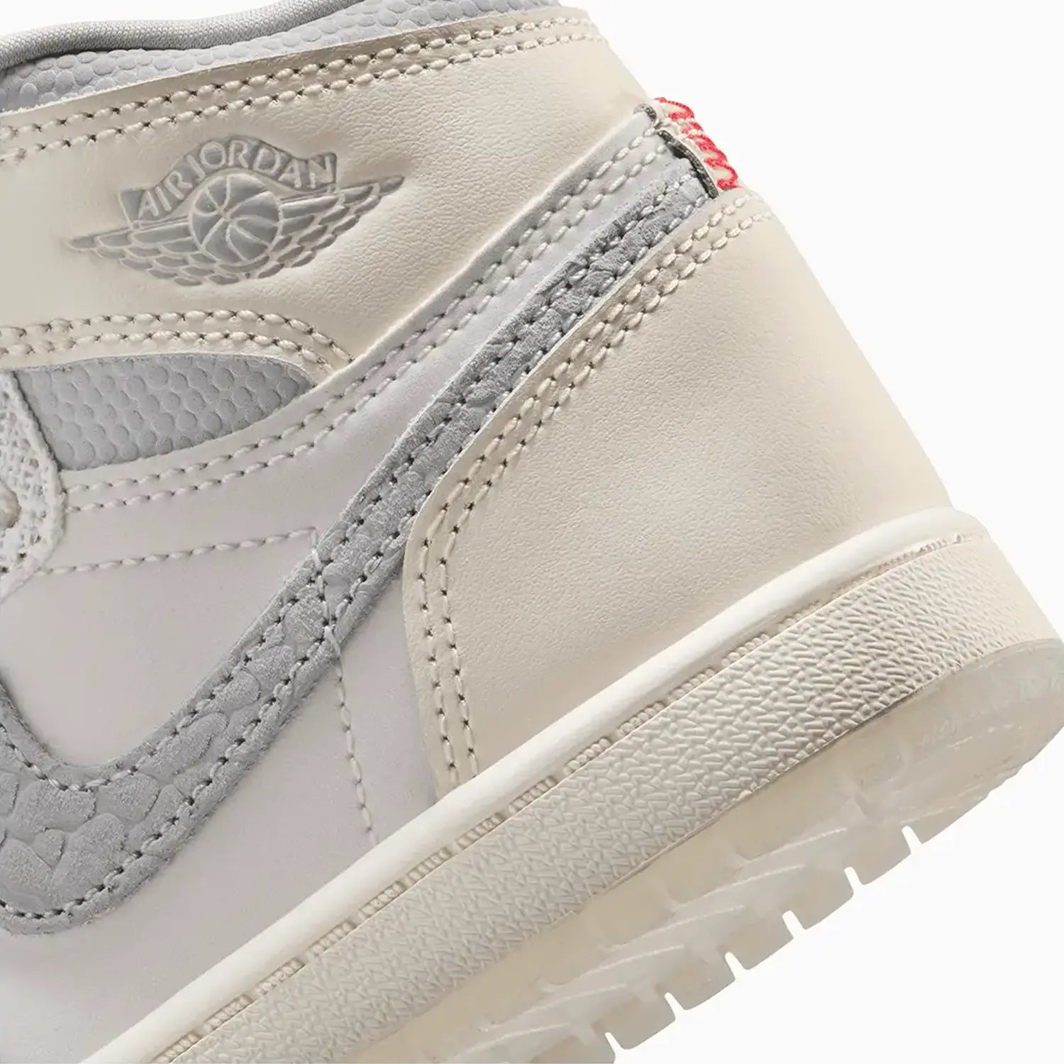 Kid's Air Jordan 1 Retro High OG "Sail University Red" Pre School