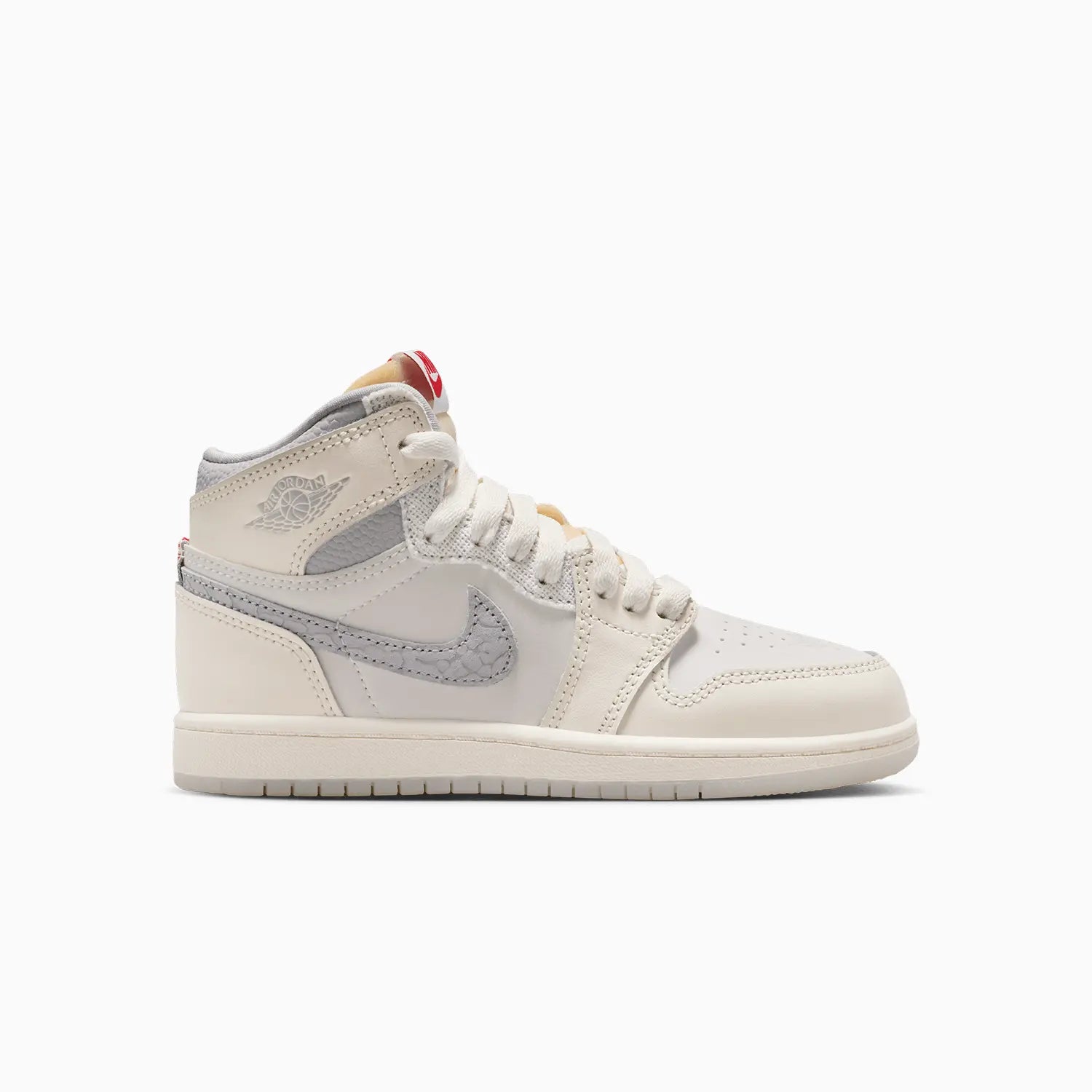 Kid's Air Jordan 1 Retro High OG "Sail University Red" Pre School