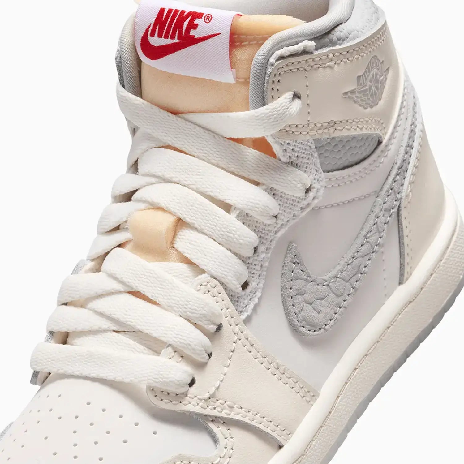 Kid's Air Jordan 1 Retro High OG "Sail University Red" Pre School