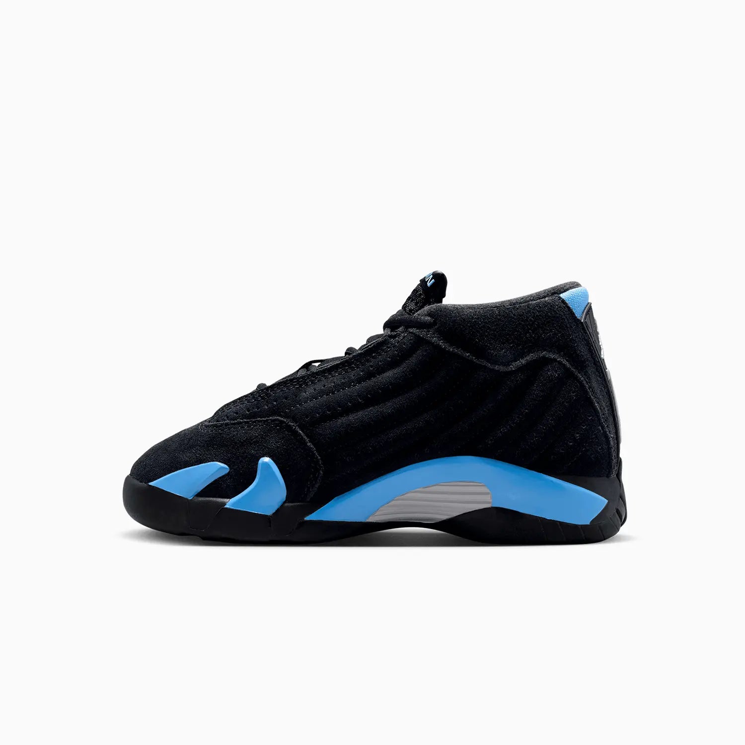 Kid's Air Jordan 14 Retro "Black University Blue" Pre School