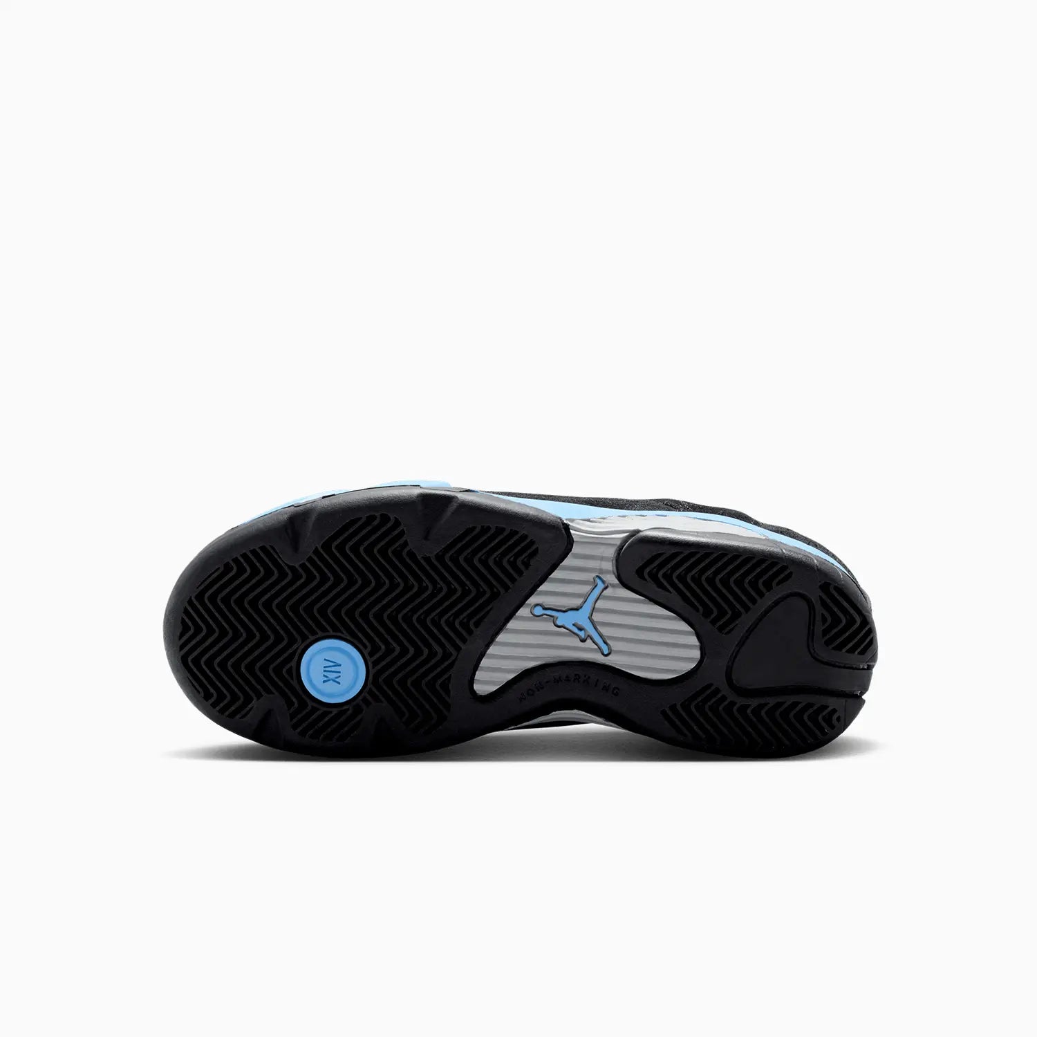 Kid's Air Jordan 14 Retro "Black University Blue" Pre School