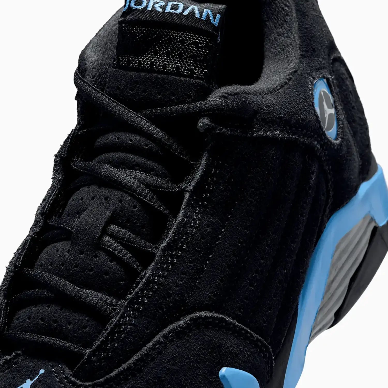 Kid's Air Jordan 14 Retro "Black University Blue" Pre School