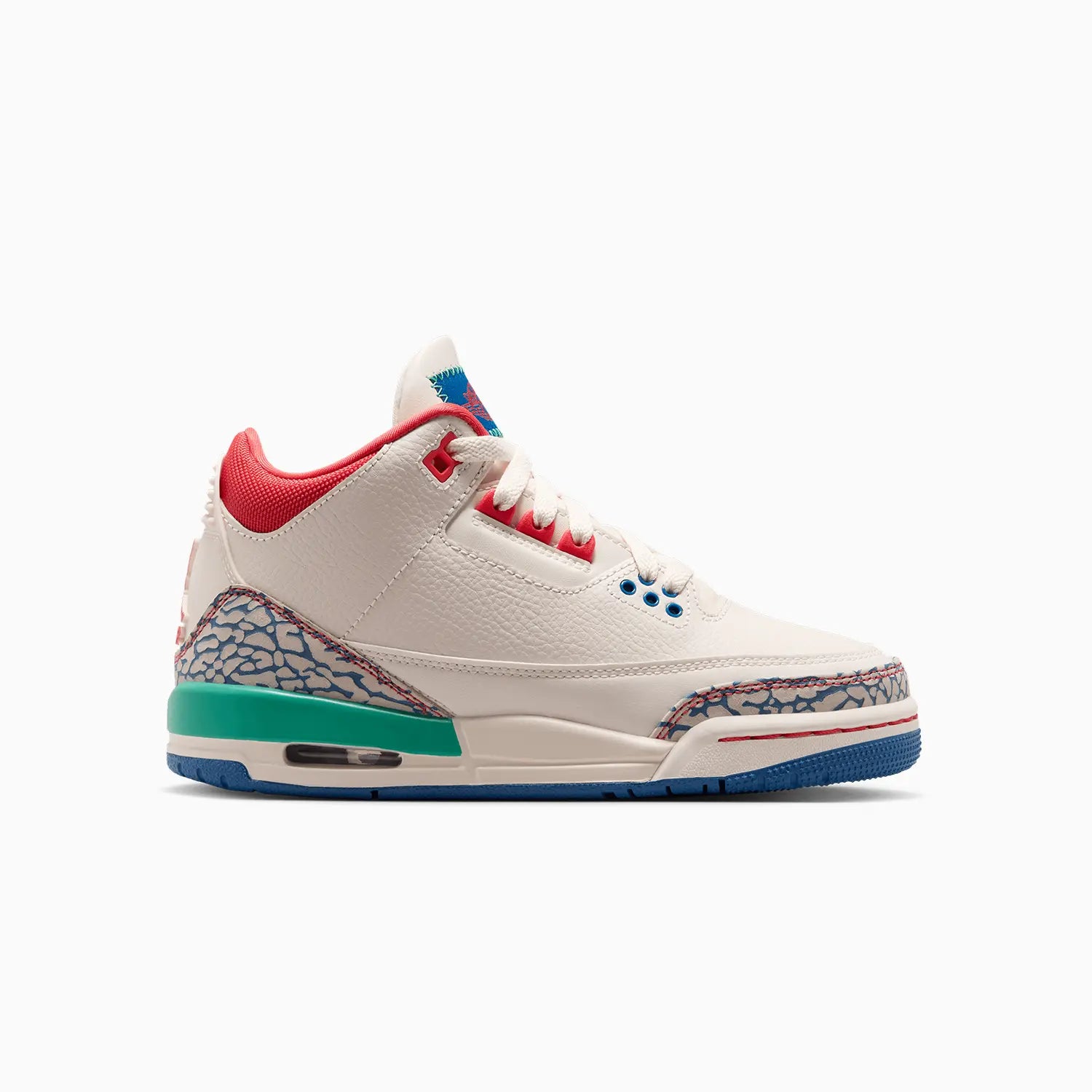 Kid's Air Jordan 3 Retro "Chalk and True Blue" Grade School Jordan - Tops and Bottoms USA