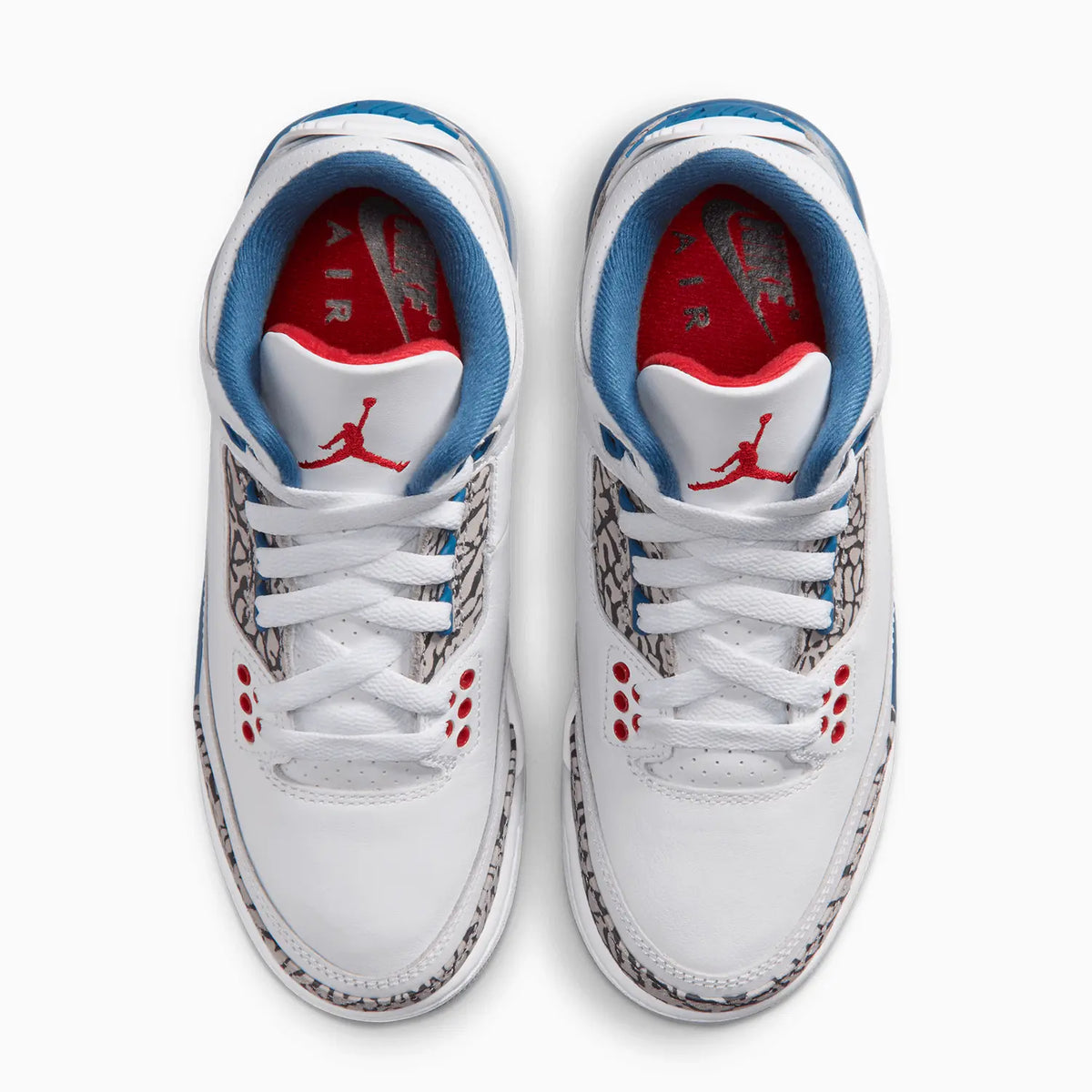 Kid's Air Jordan 3 Retro "True Blue" Grade School Jordan - Tops and Bottoms USA