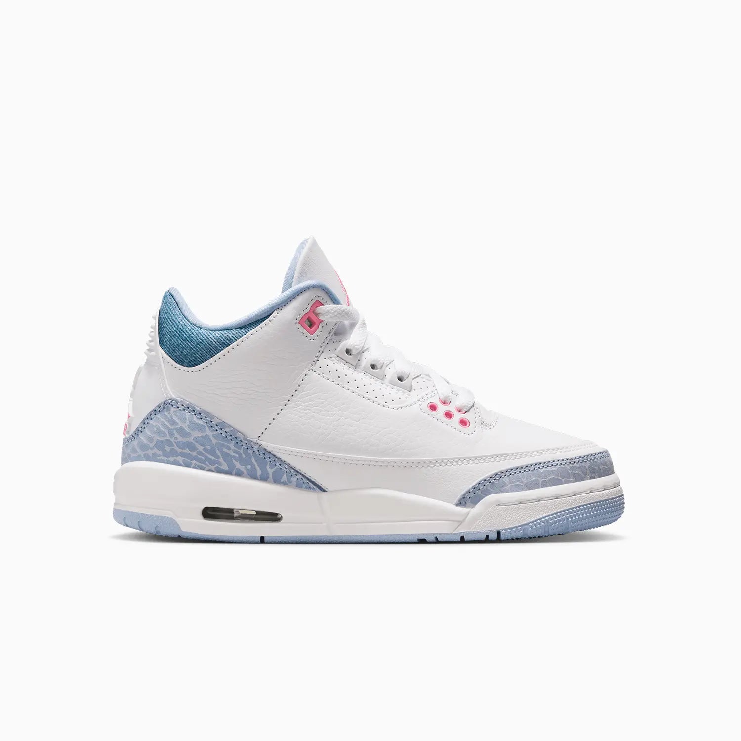 Kid's Air Jordan 3 Retro "White Cobalt Bliss" Grade School
