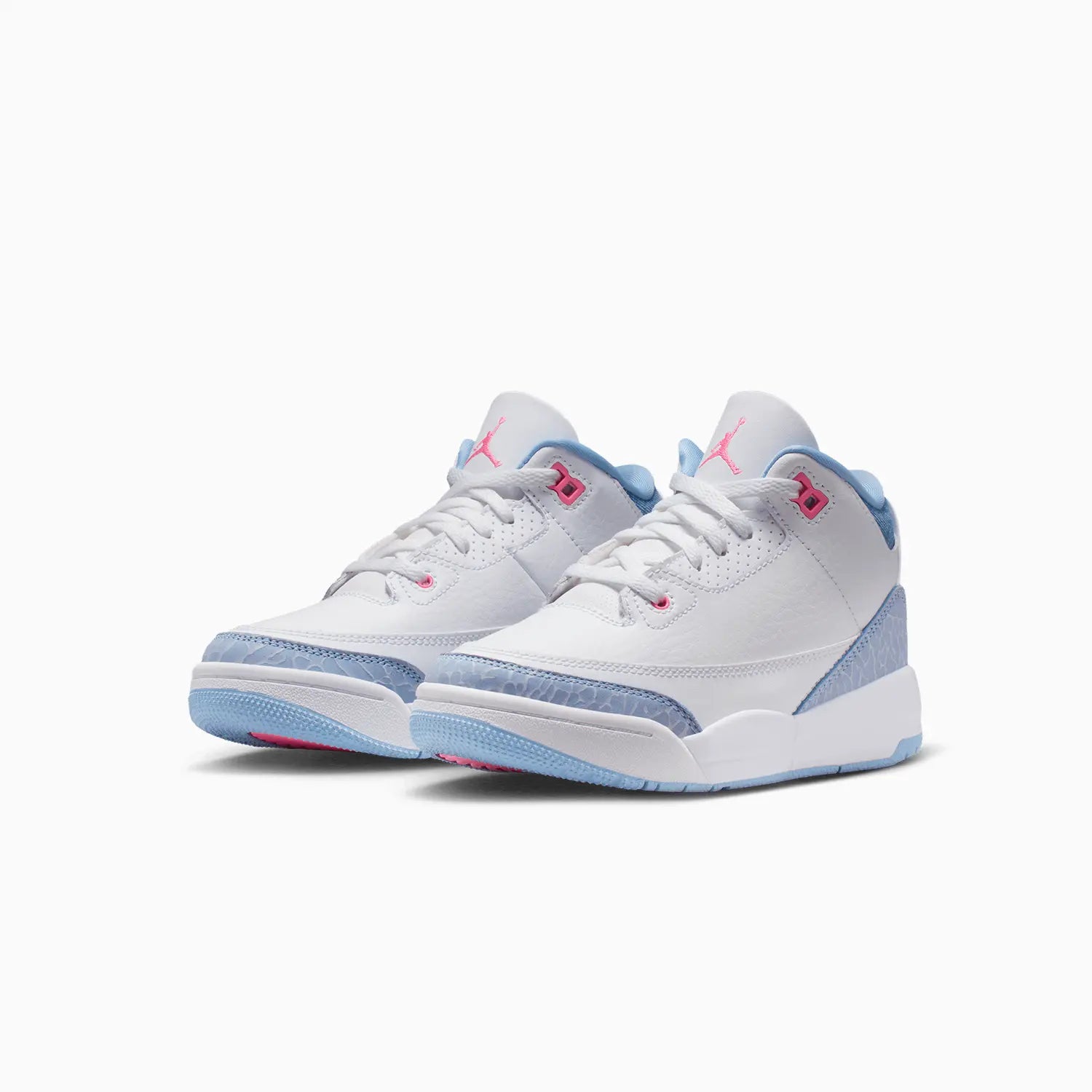 Kid's Air Jordan 3 Retro "White Cobalt Bliss" Pre School
