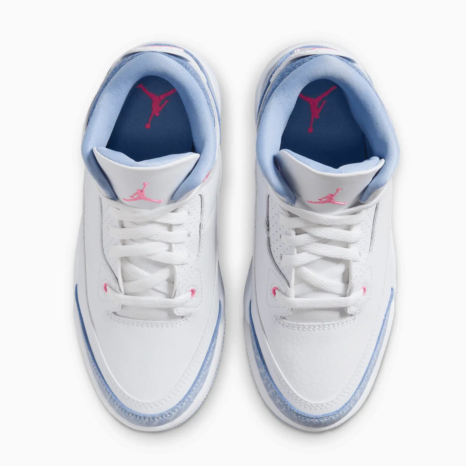 Kid's Air Jordan 3 Retro "White Cobalt Bliss" Pre School