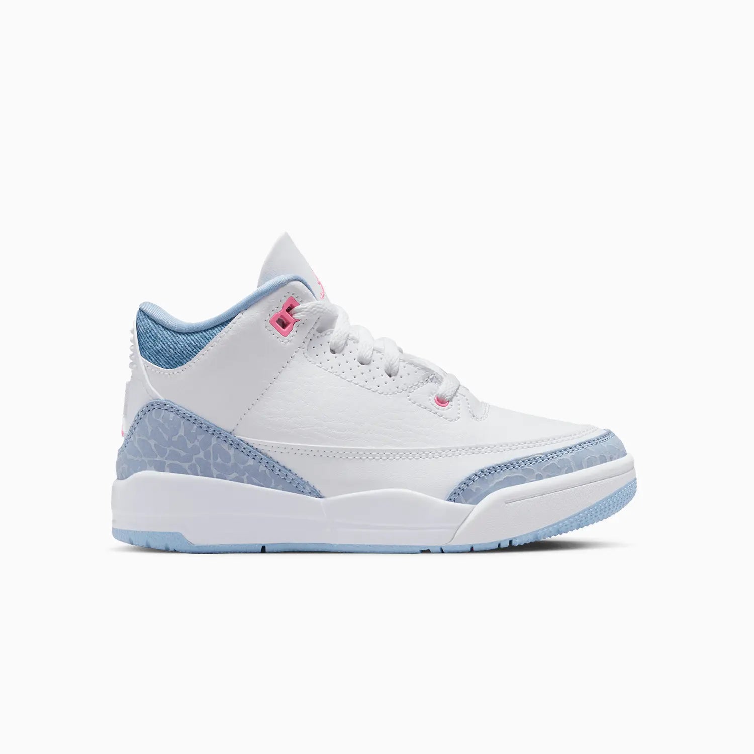Kid's Air Jordan 3 Retro "White Cobalt Bliss" Pre School