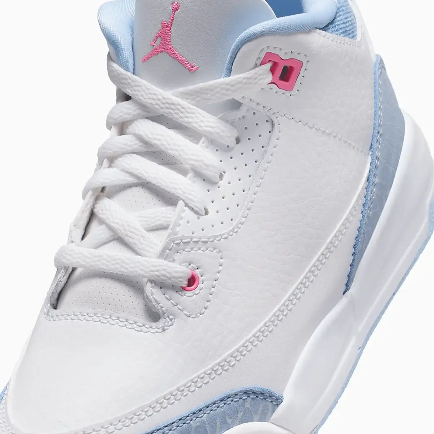 Kid's Air Jordan 3 Retro "White Cobalt Bliss" Pre School