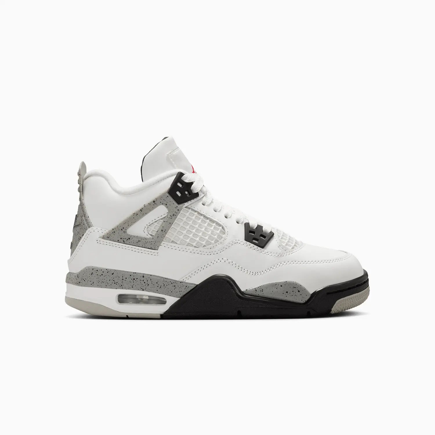 Kid's Air Jordan 4 Retro OG "White Cement" Grade School
