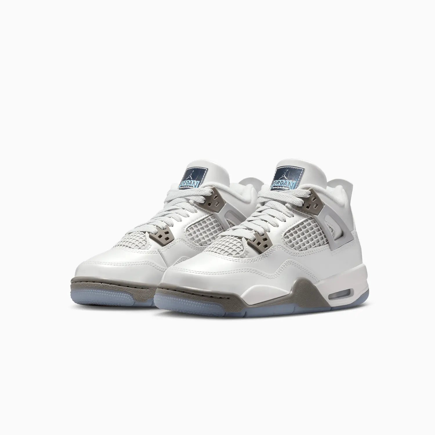 Kid's Air Jordan 4 Retro "Blue Chill" Grade School