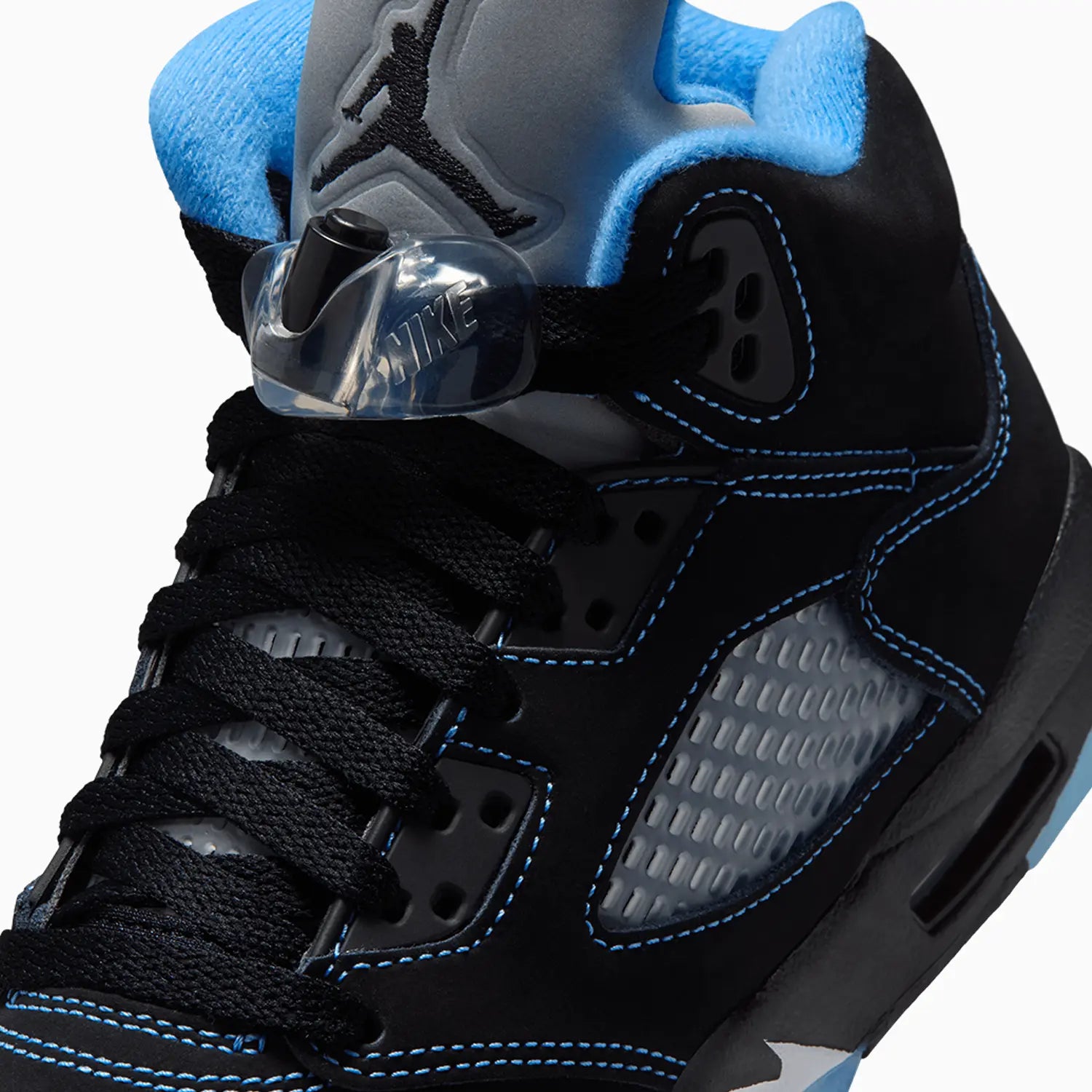 Kid's Air Jordan 5 Retro "Black University Blue" Grade School Jordan - Tops and Bottoms USA