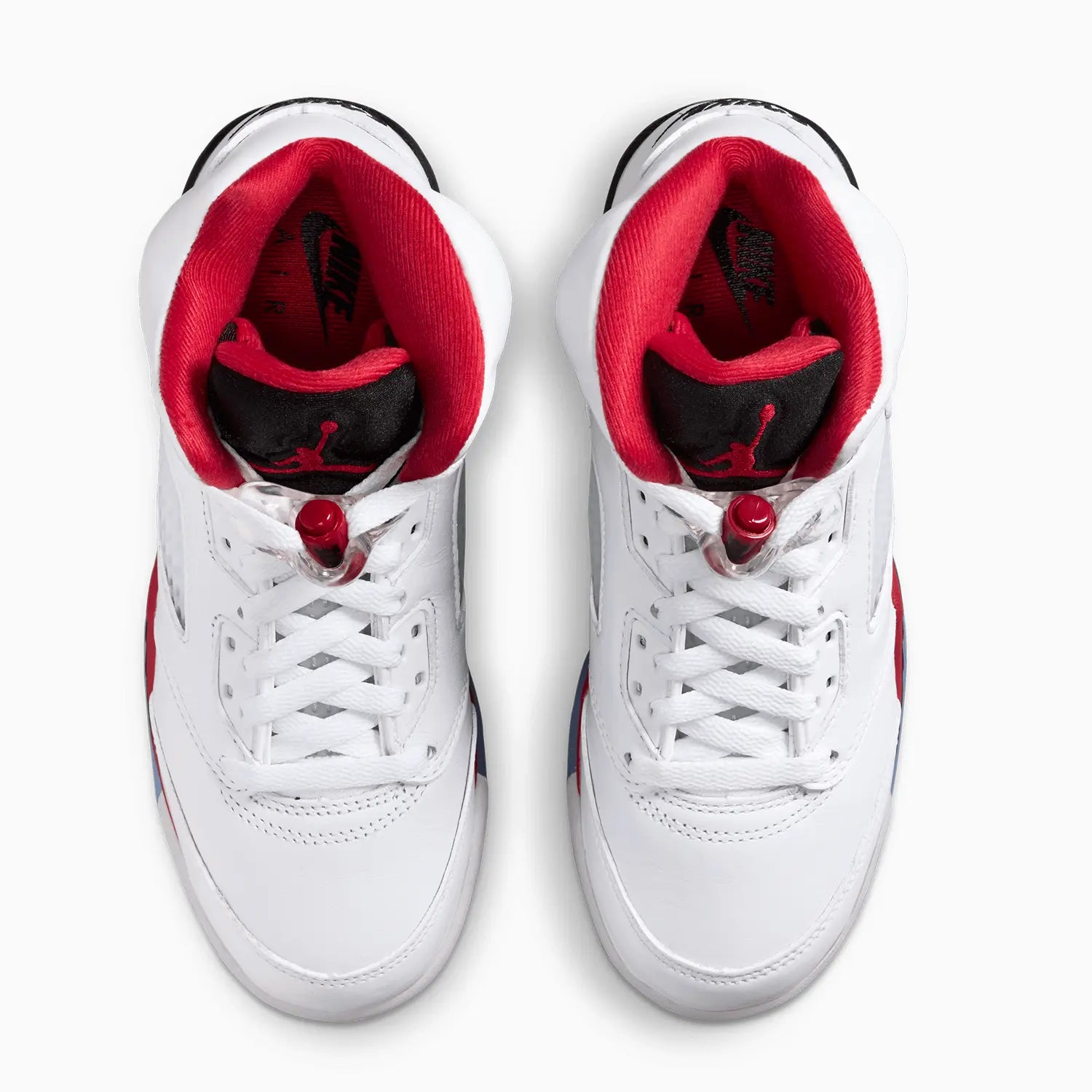 Kid's Air Jordan 5 Retro OG "Fire Red Black Tongue" Grade School