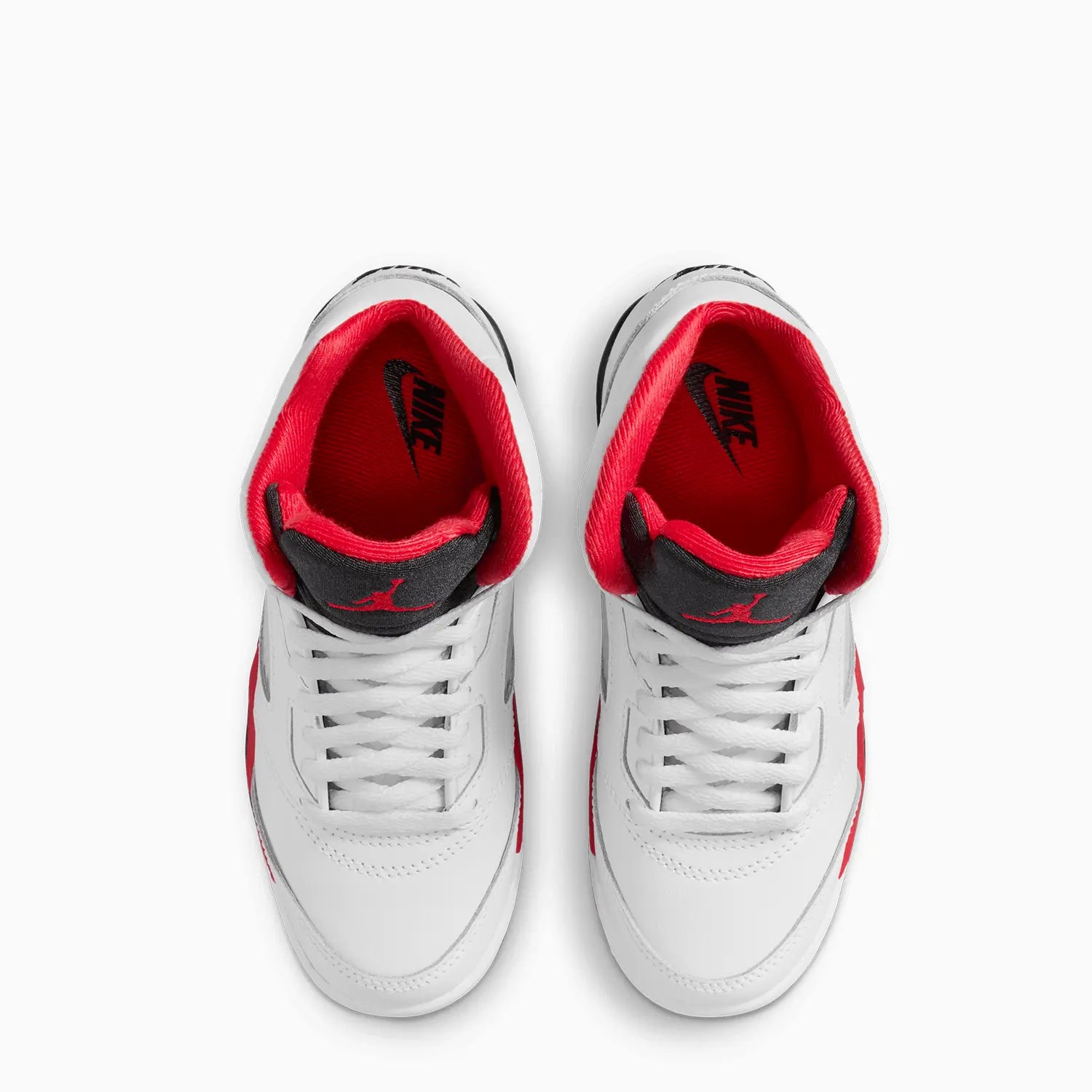 Kid's Air Jordan 5 Retro OG "Fire Red Black Tongue" Pre School