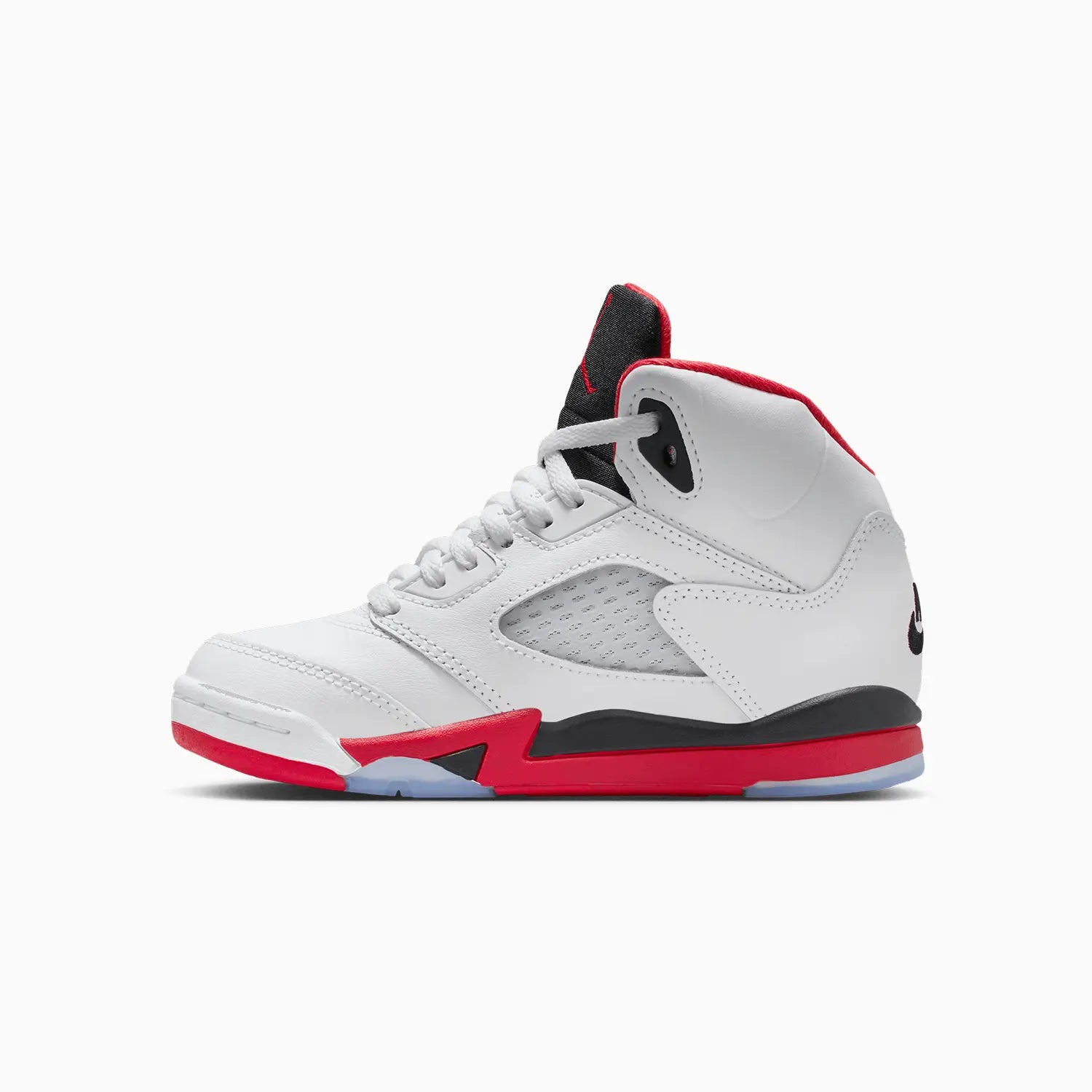 Kid's Air Jordan 5 Retro OG "Fire Red Black Tongue" Pre School