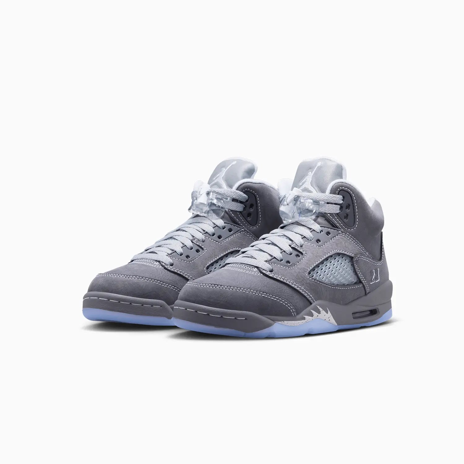 Kid's Air Jordan 5 Retro "Wolf Grey" Grade School