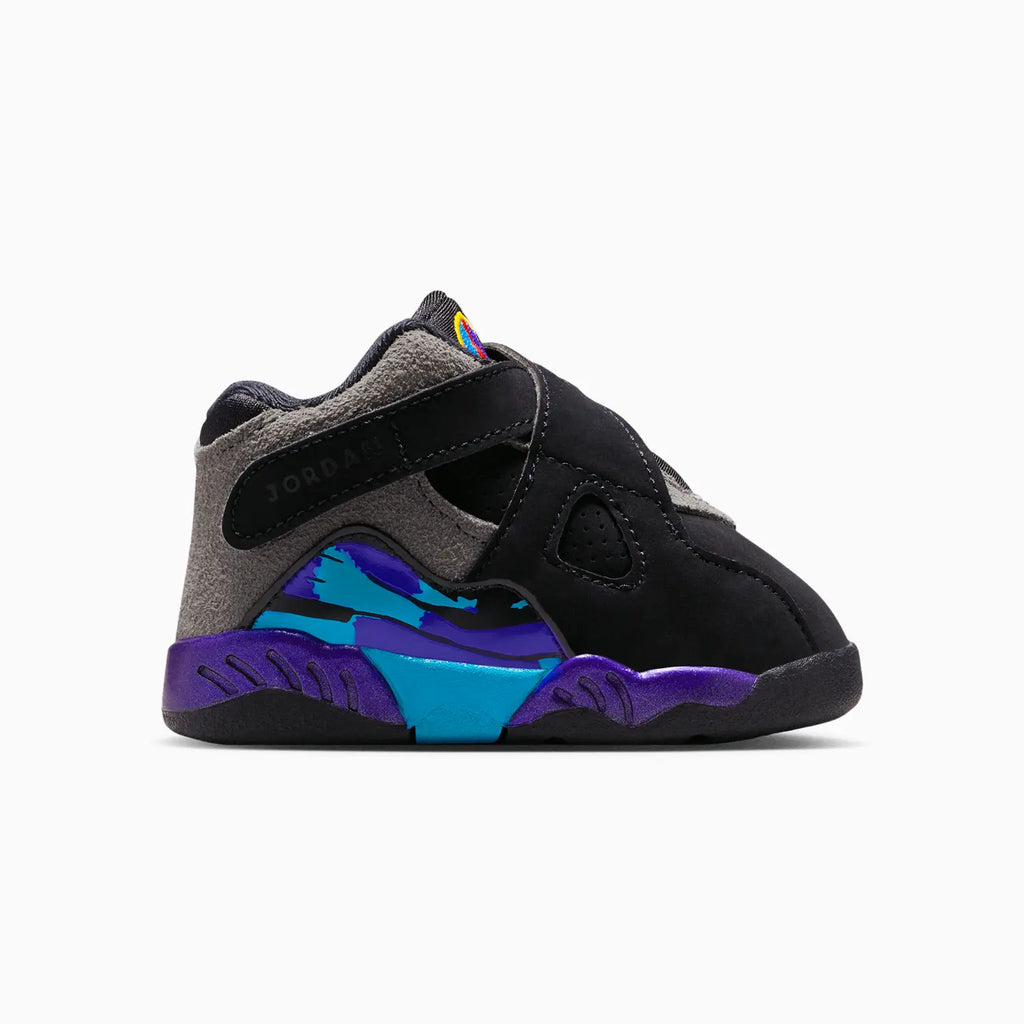 シューズ(女性用) Air Jordan 8 Aqua size 6 kids 24.0 Air Jordan Kids' 8 Retro Aqua (PS) – Puffer Reds