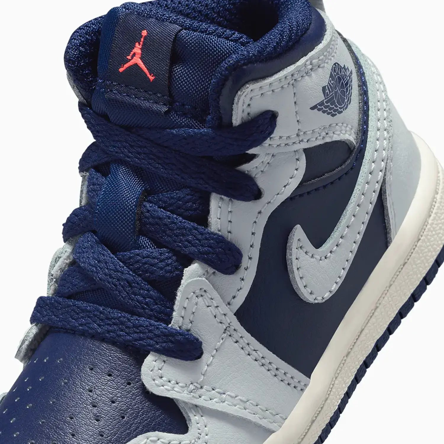 Kid's Jordan 1 Mid "Blue Void" Toddlers
