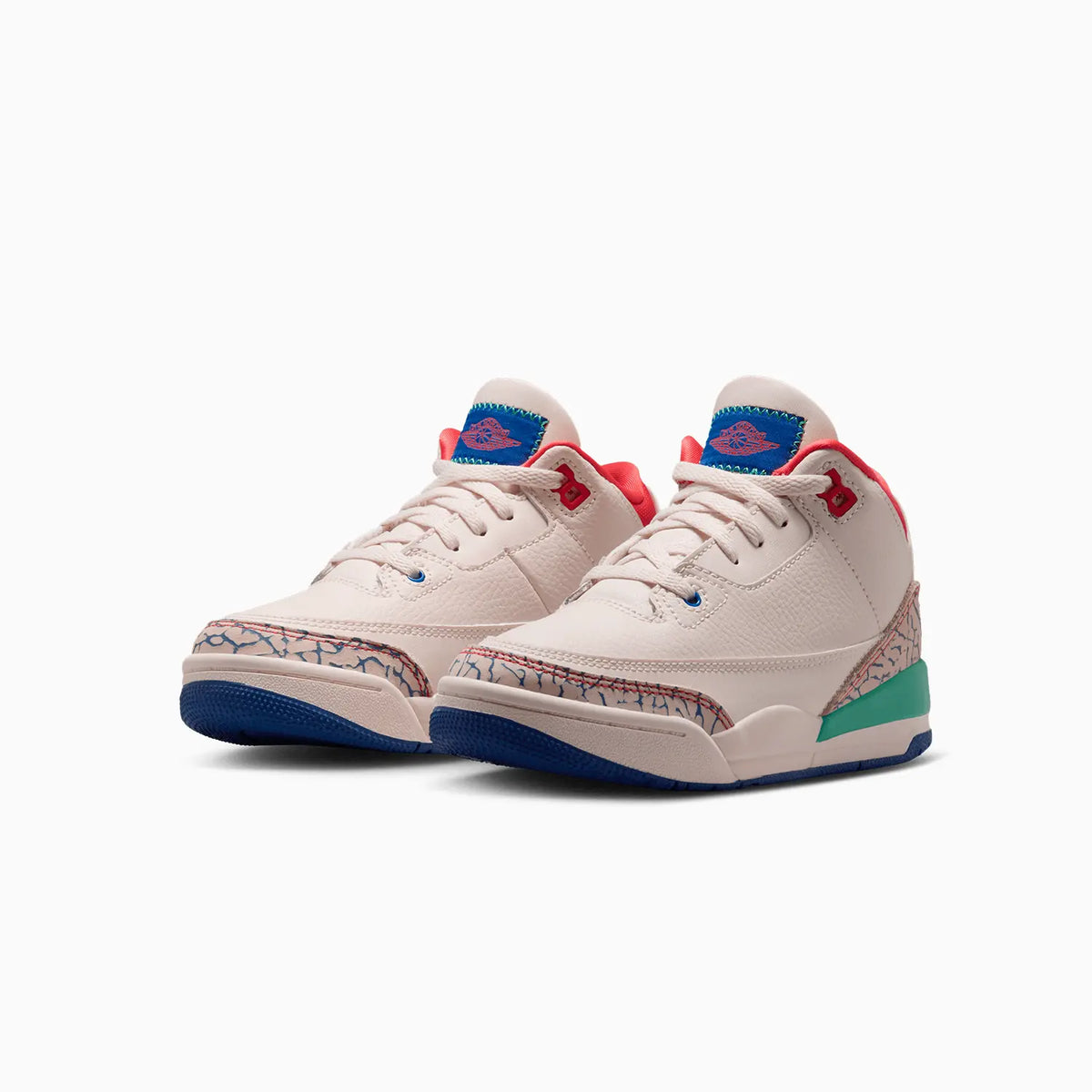 Kid's Jordan 3 Retro "Chalk and True Blue" Pre School Jordan - Tops and Bottoms USA