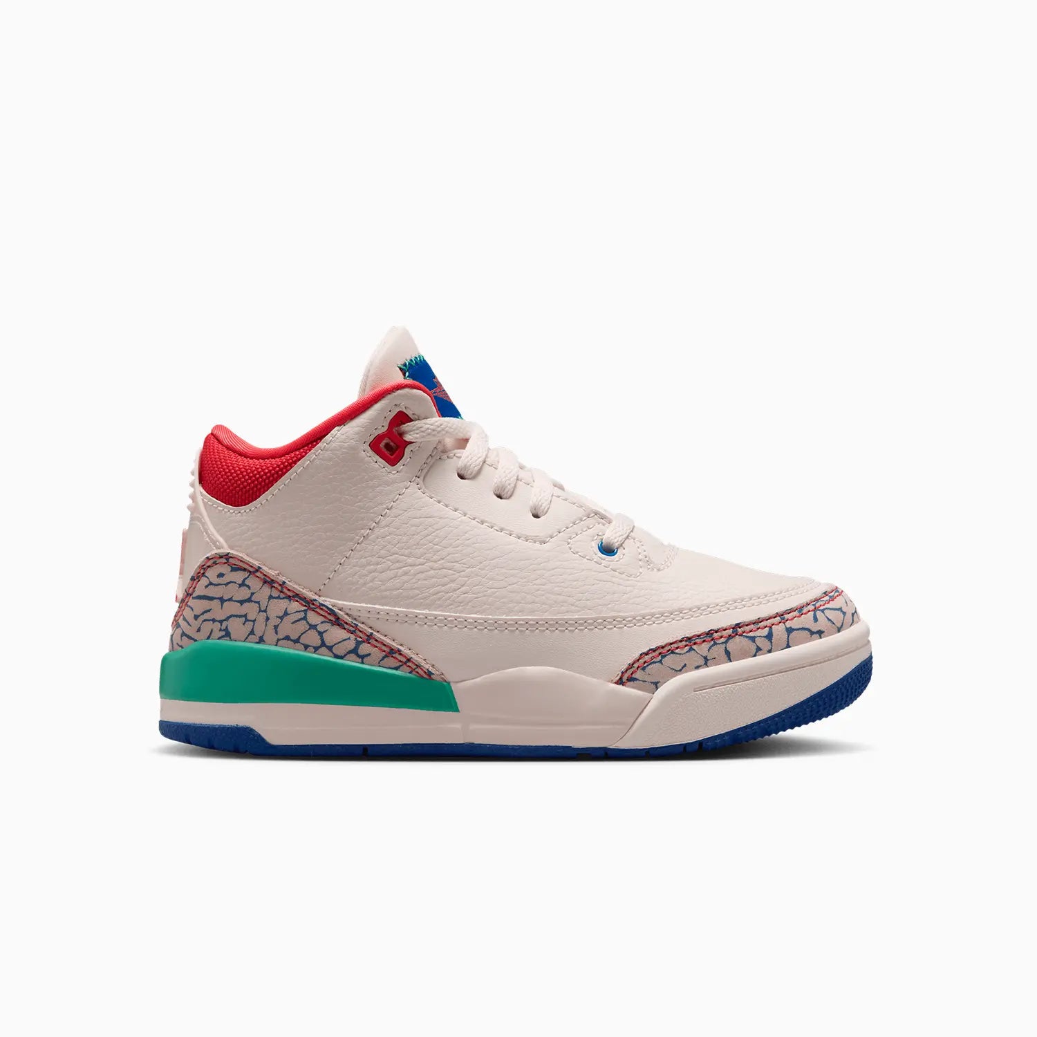 Kid's Jordan 3 Retro "Chalk and True Blue" Pre School Jordan - Tops and Bottoms USA