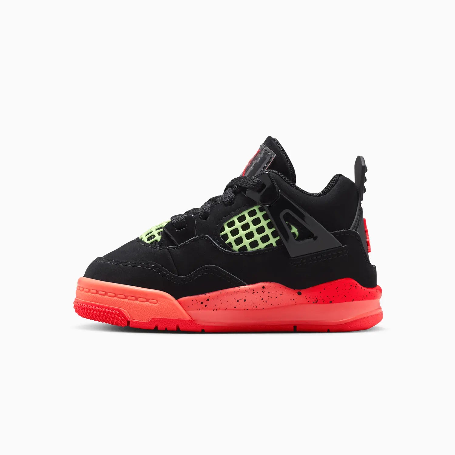 Kid's Jordan 4 Retro "Black Infrared 23" Toddlers Jordan - Tops and Bottoms USA