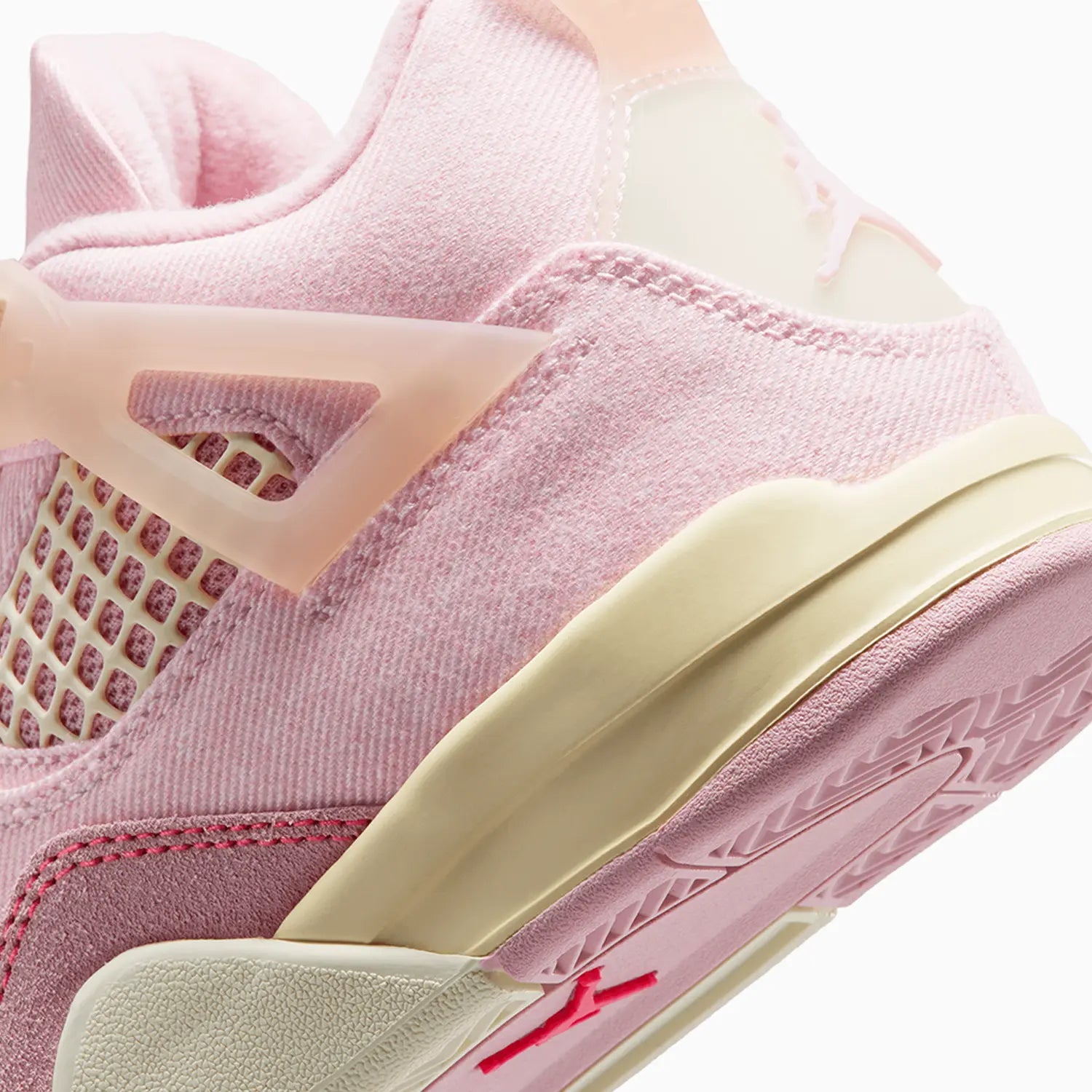 Kid's Jordan 4 Retro "Iced Carmine" Pre School