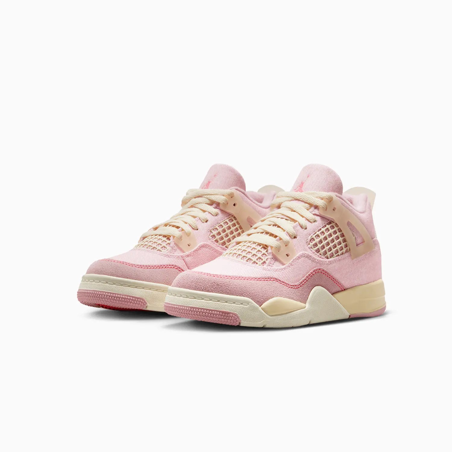 Kid's Jordan 4 Retro "Iced Carmine" Pre School