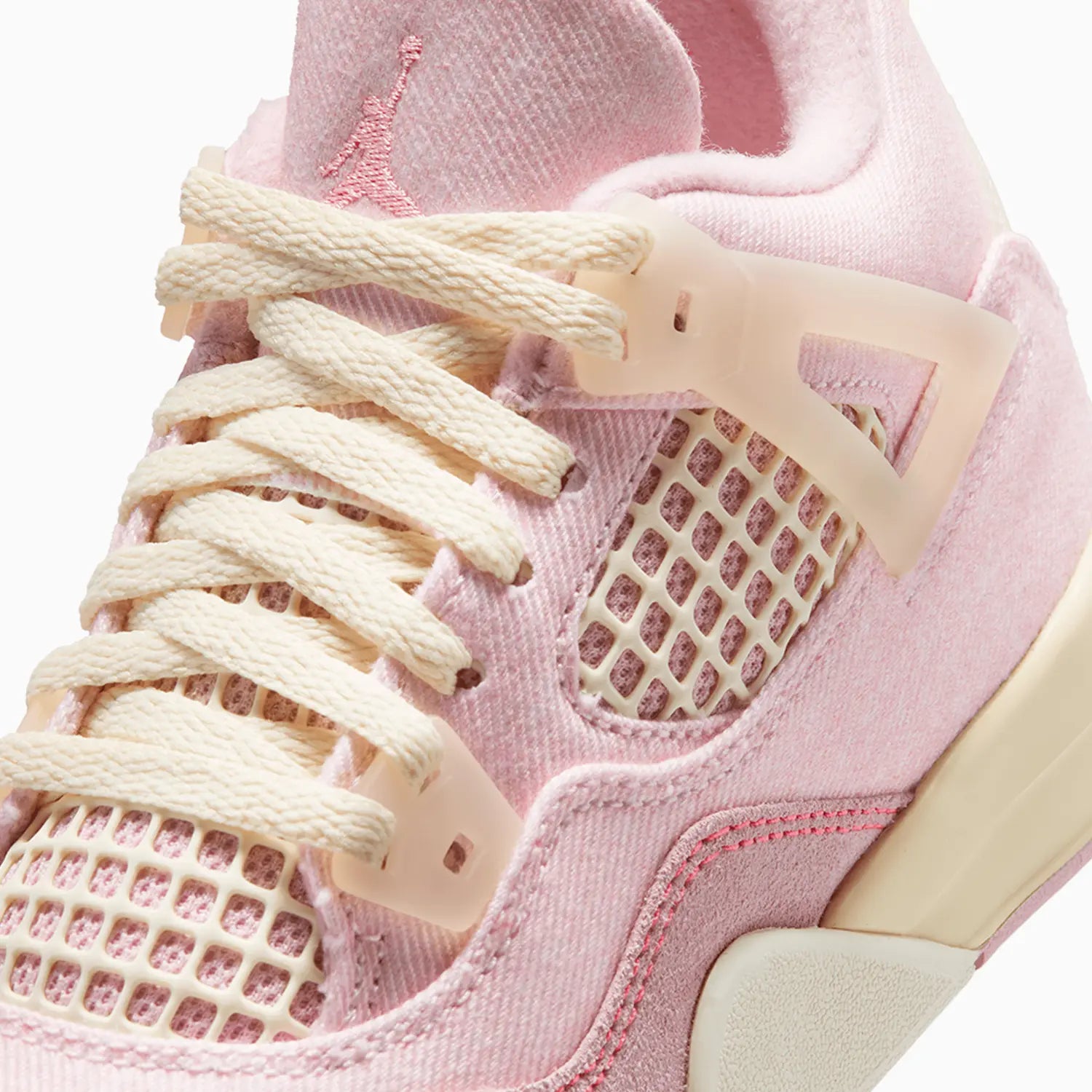 Kid's Jordan 4 Retro "Iced Carmine" Pre School