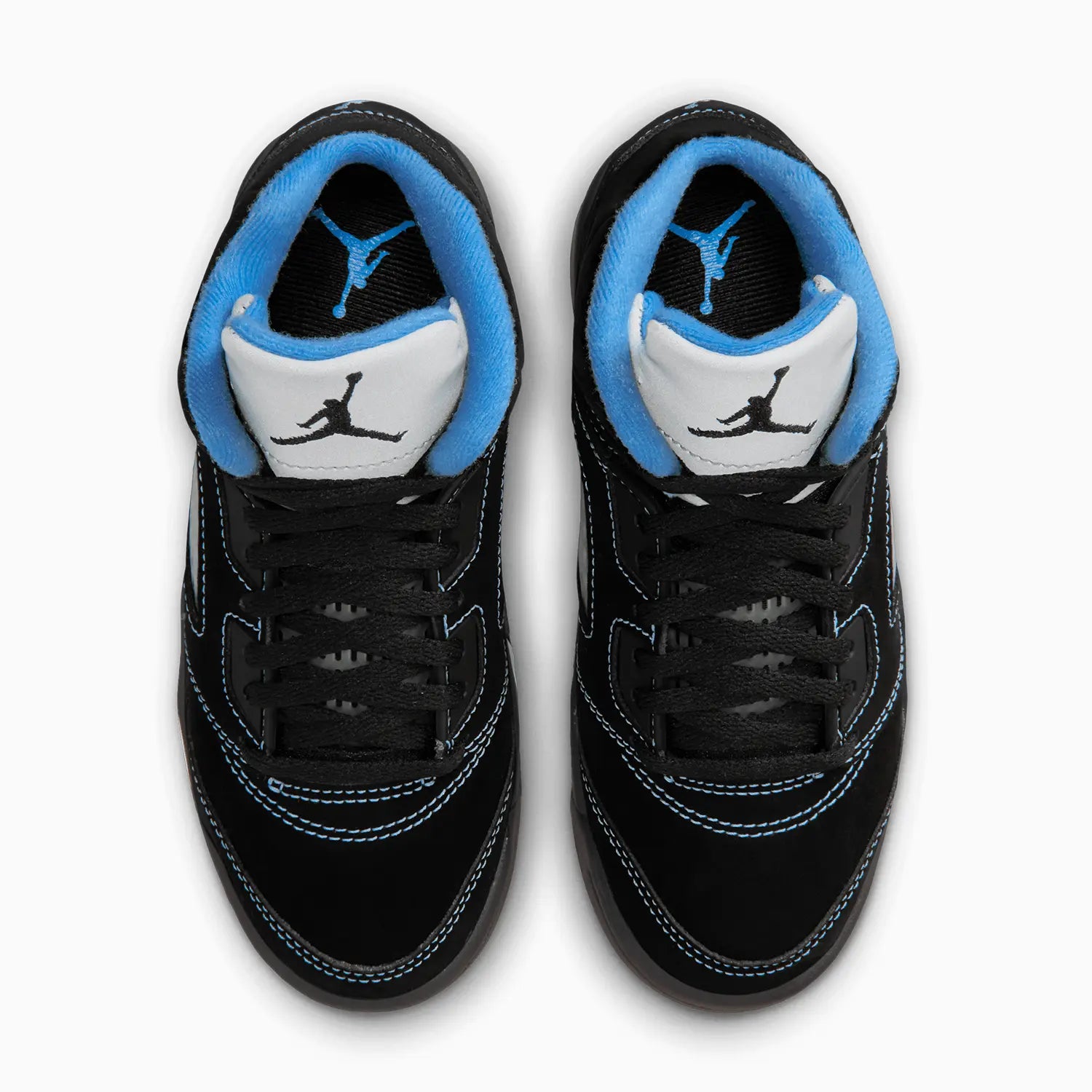 Kid's Jordan 5 Retro "Black University Blue" Pre School Jordan - Tops and Bottoms USA