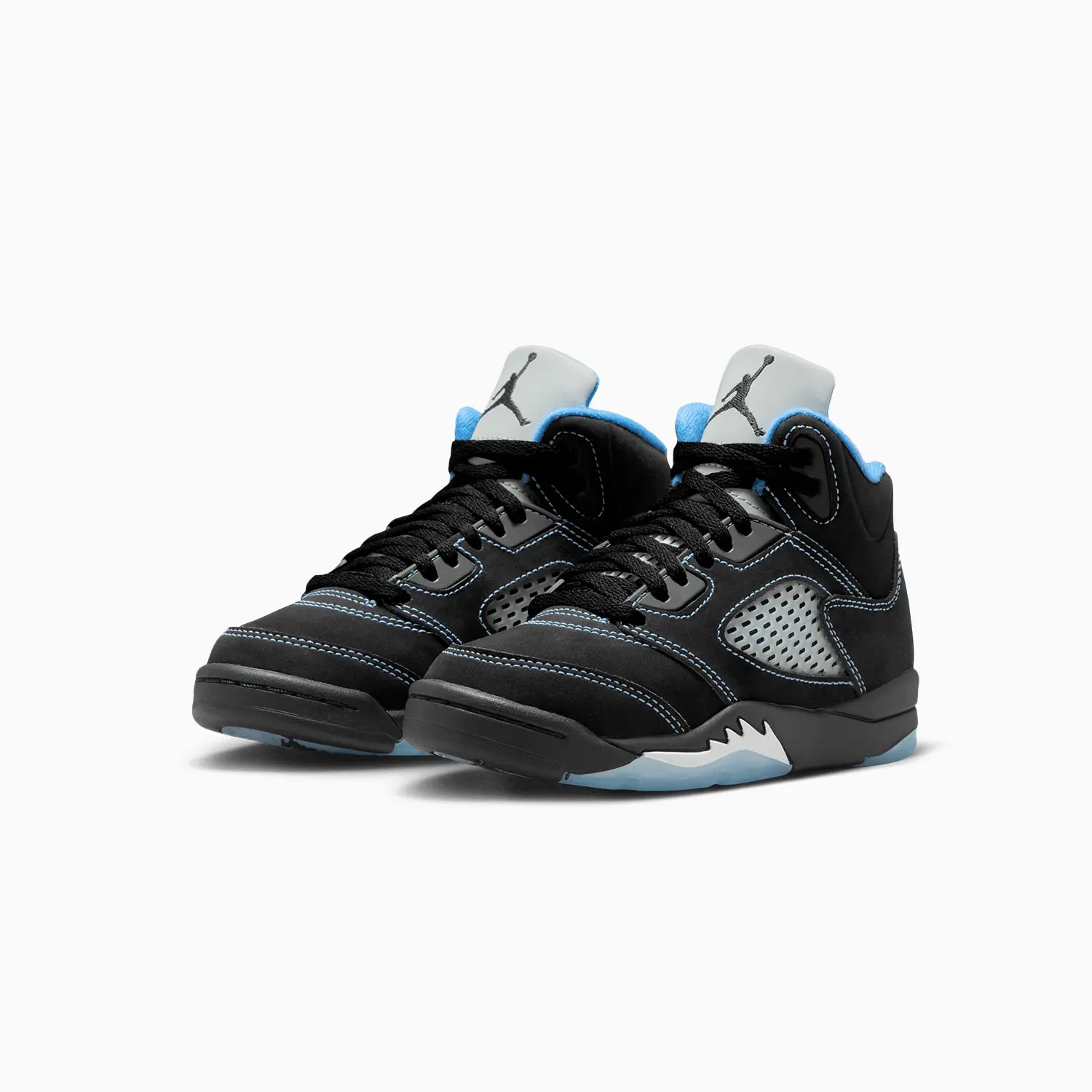 Kid's Jordan 5 Retro "Black University Blue" Pre School Jordan - Tops and Bottoms USA