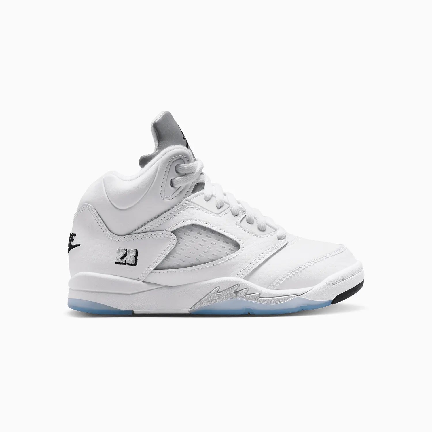 Kid's Jordan 5 Retro "White Metallic" Pre School