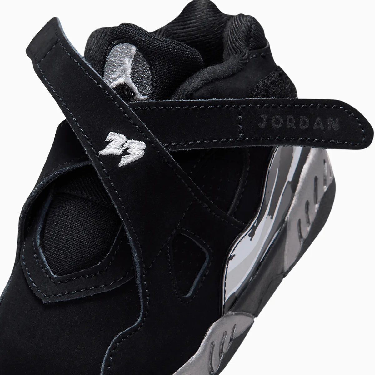 Kid's Jordan 8 Retro "Chrome" Toddlers Jordan - Tops and Bottoms USA